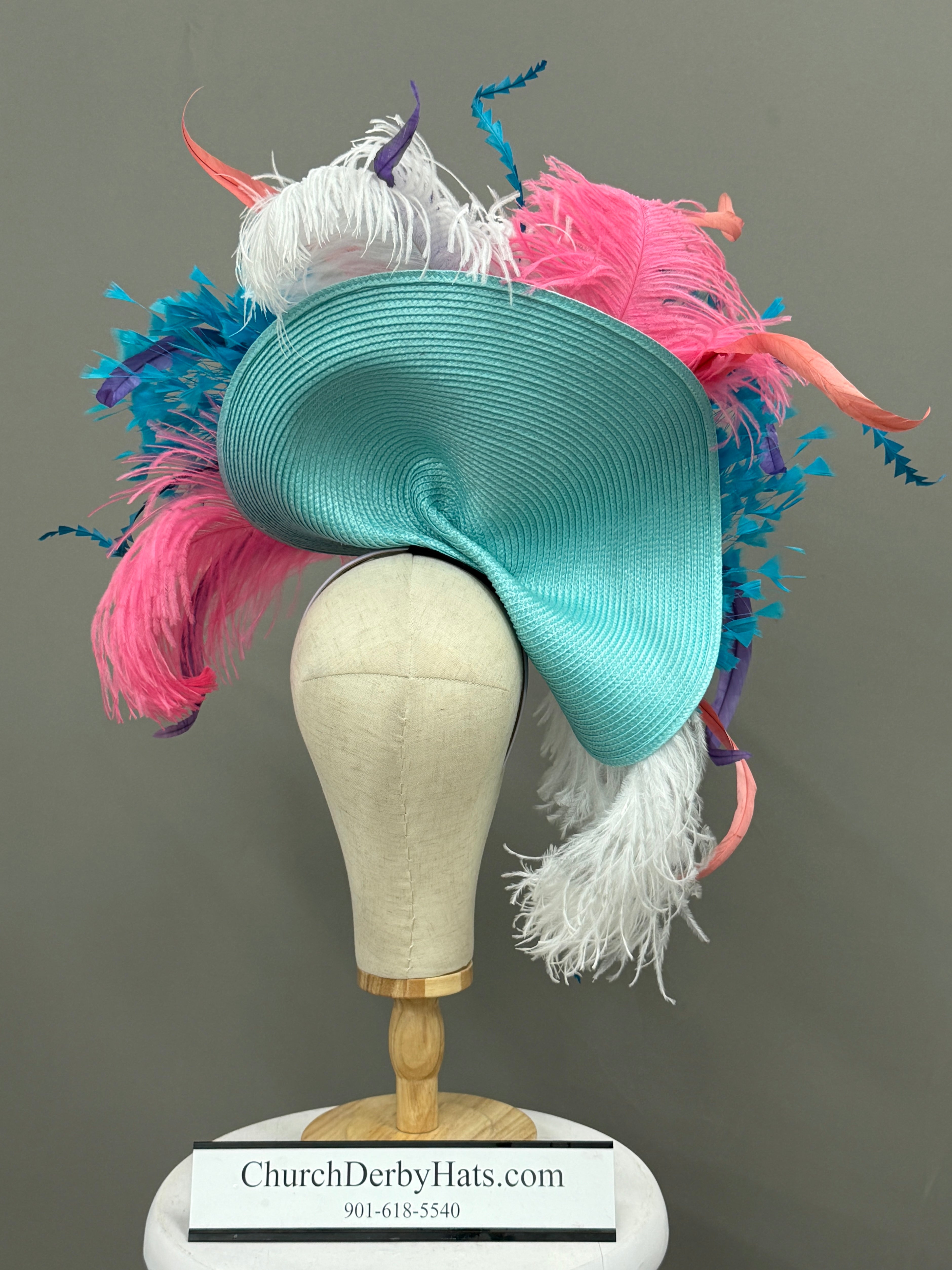 Kristine Fascinator - Kentucky Derby Hat