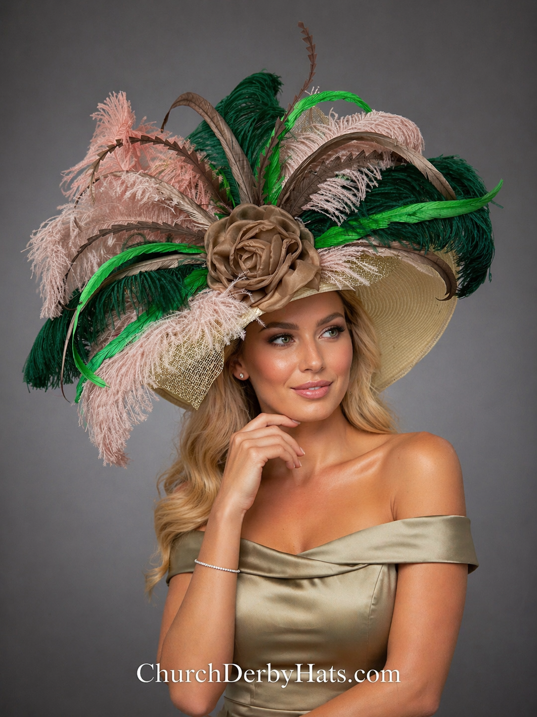 Agate - Kentucky Derby Hat