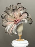 Blush and Bashful Fascinator