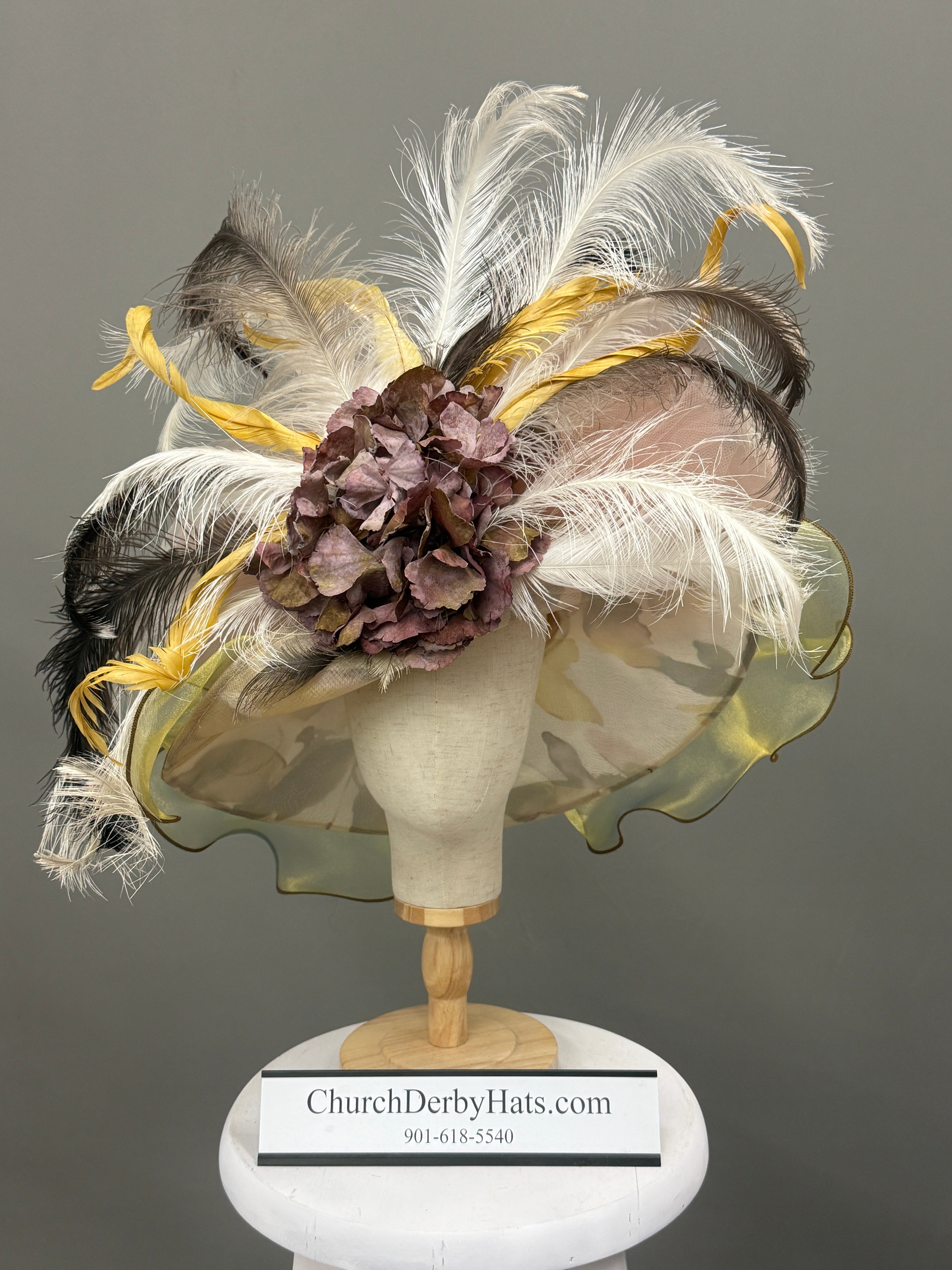 Organza - Kentucky Derby Hat