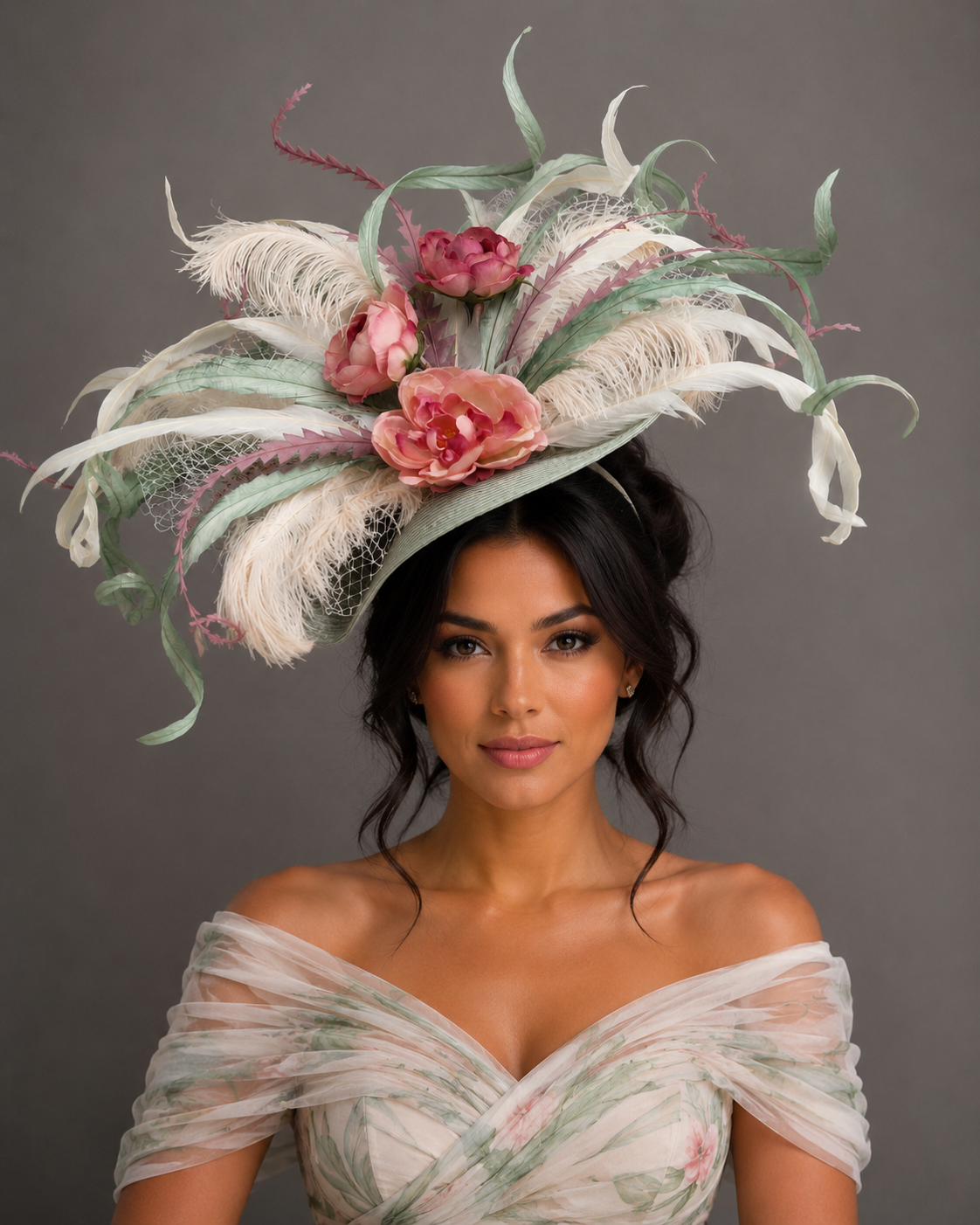 Garden Party Fascinator - Women’s Wedding Hat