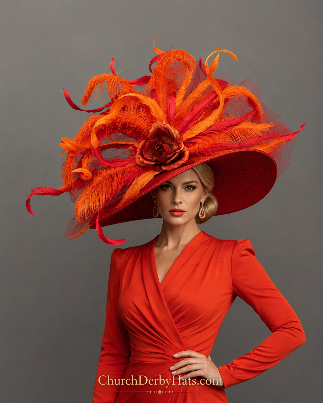 Just Like Fire - Kentucky Derby Hat