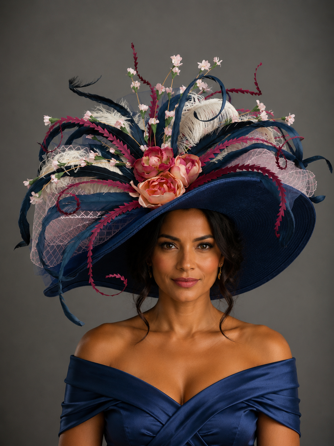 Night Garden - Kentucky Derby Hat