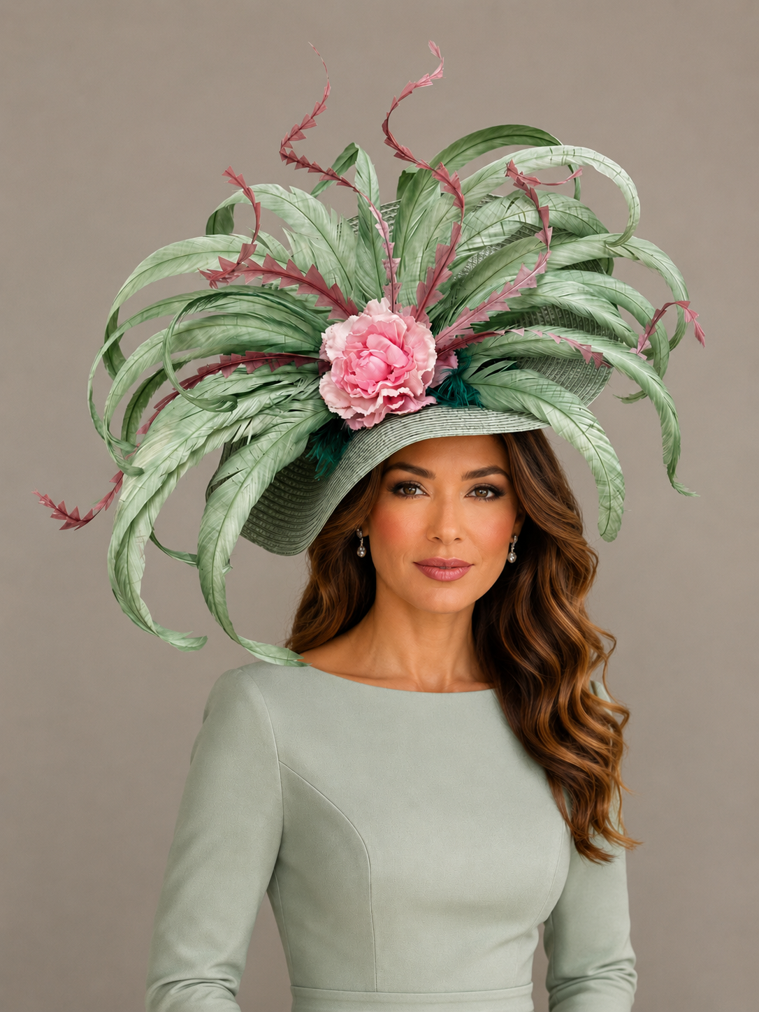 Courtyard Fascinator - Kentucky Derby Hat