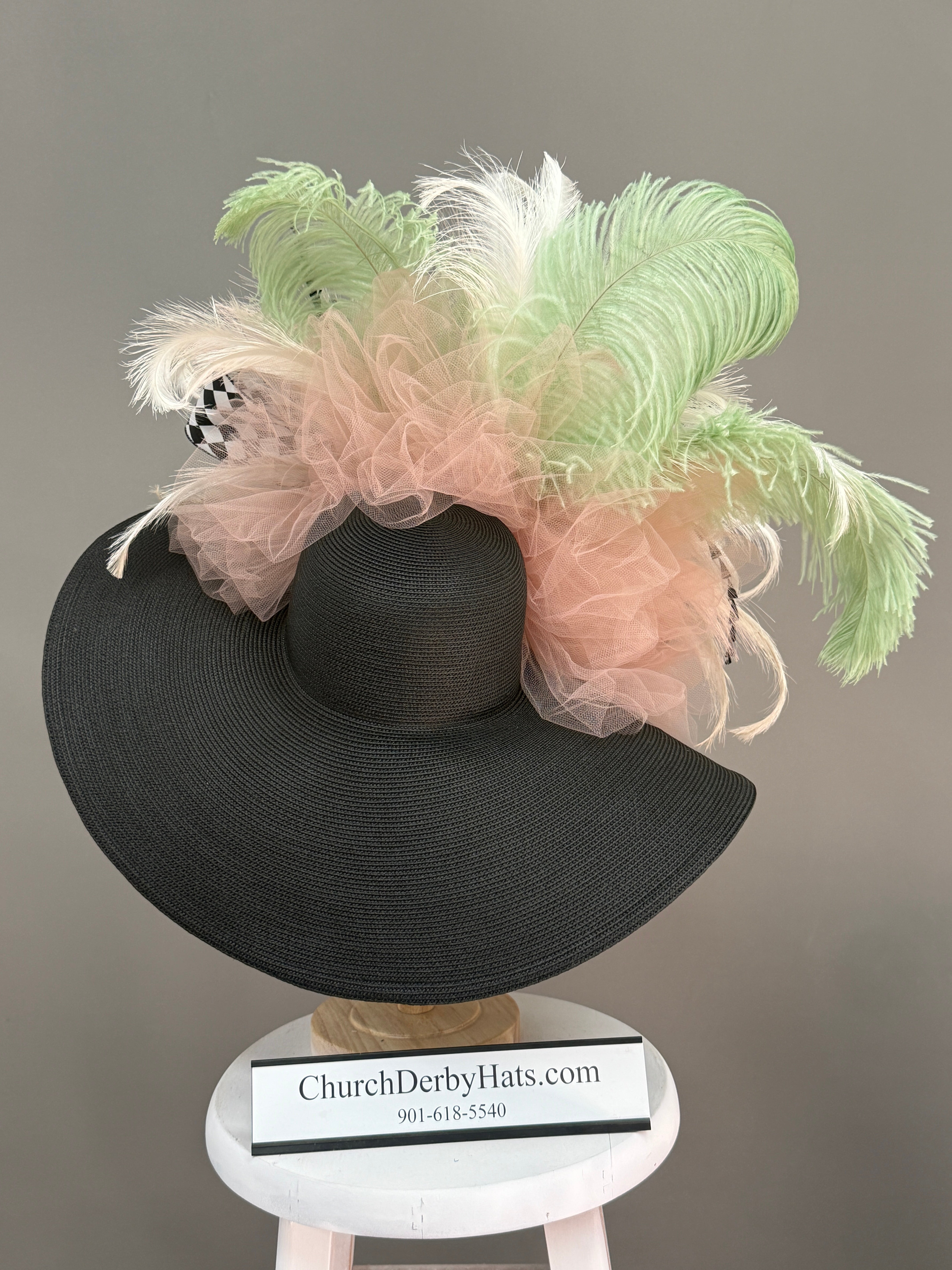 Spades - Kentucky Derby Hat