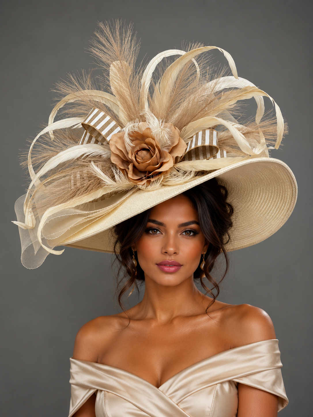 Bridgerton - Church Derby Hat