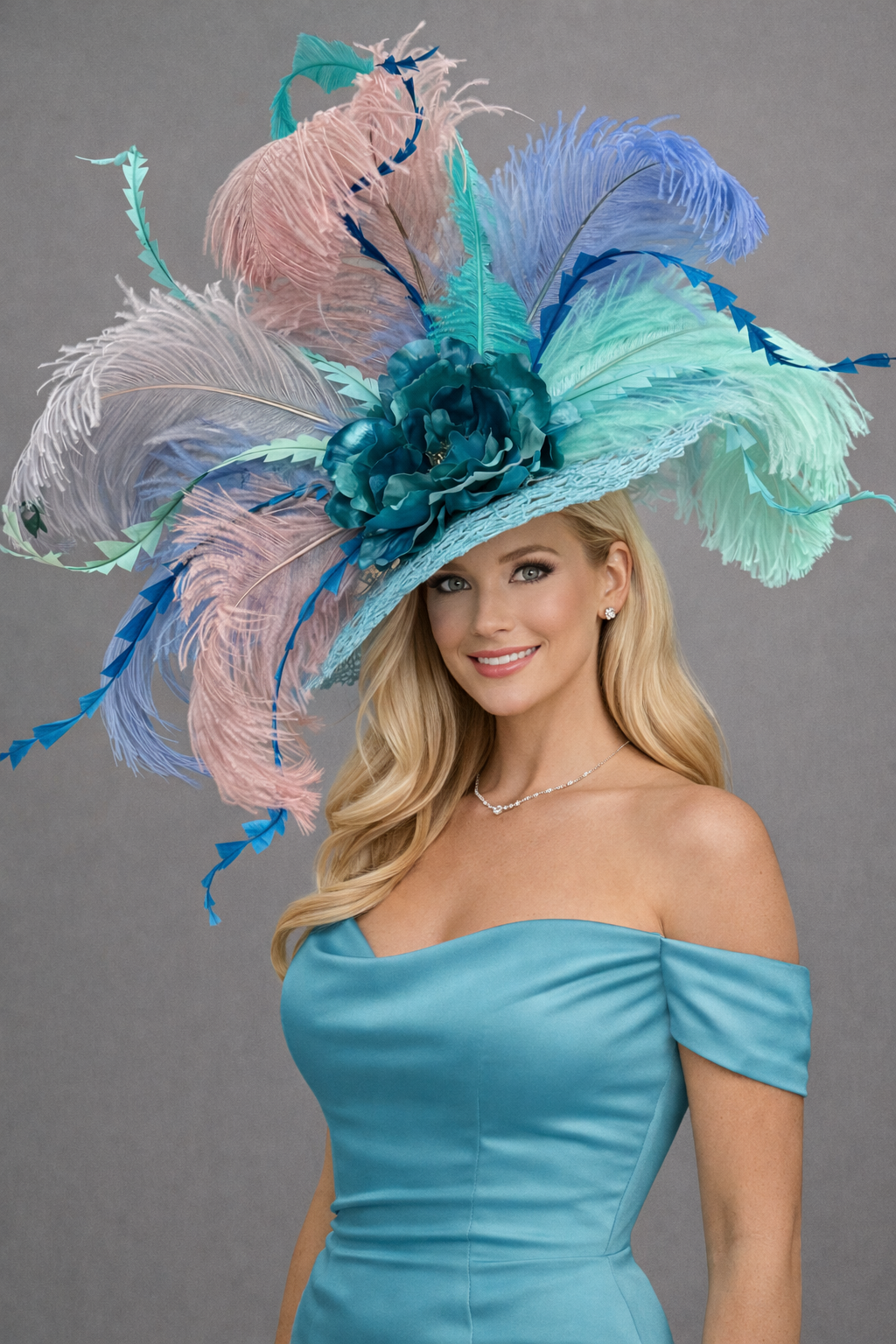 Liz Fascinator - Kentucky Derby Hat