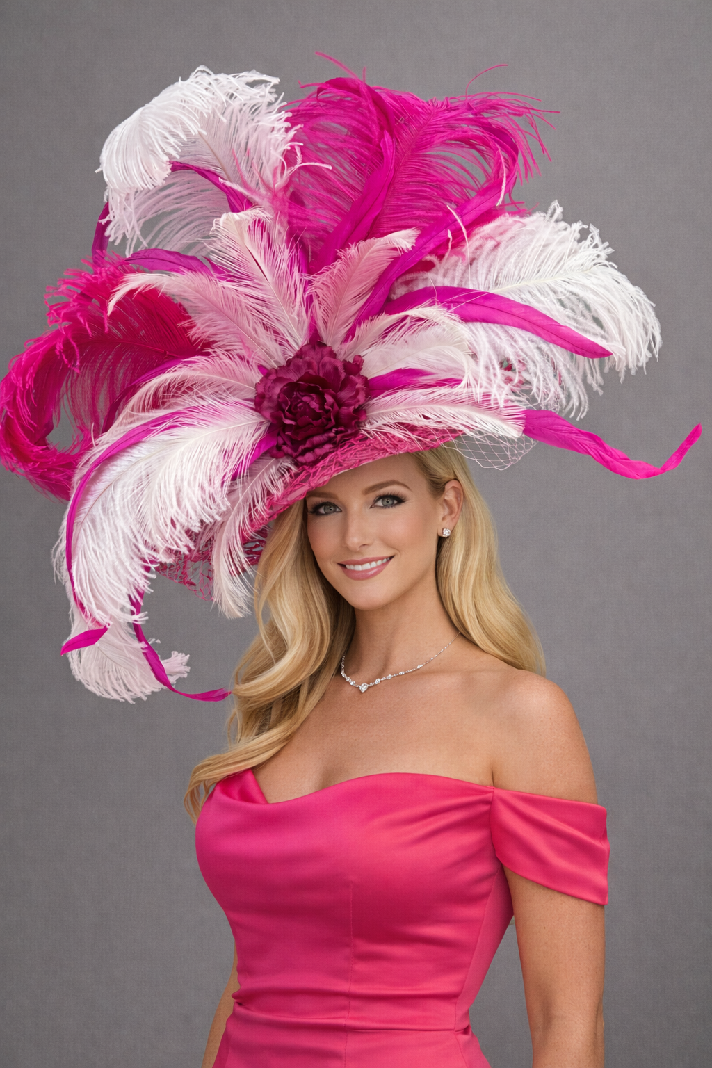Amanda Pink - Kentucky Derby Hat