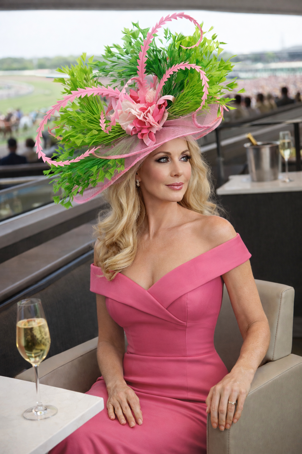 Box Seat - Kentucky Derby Hat