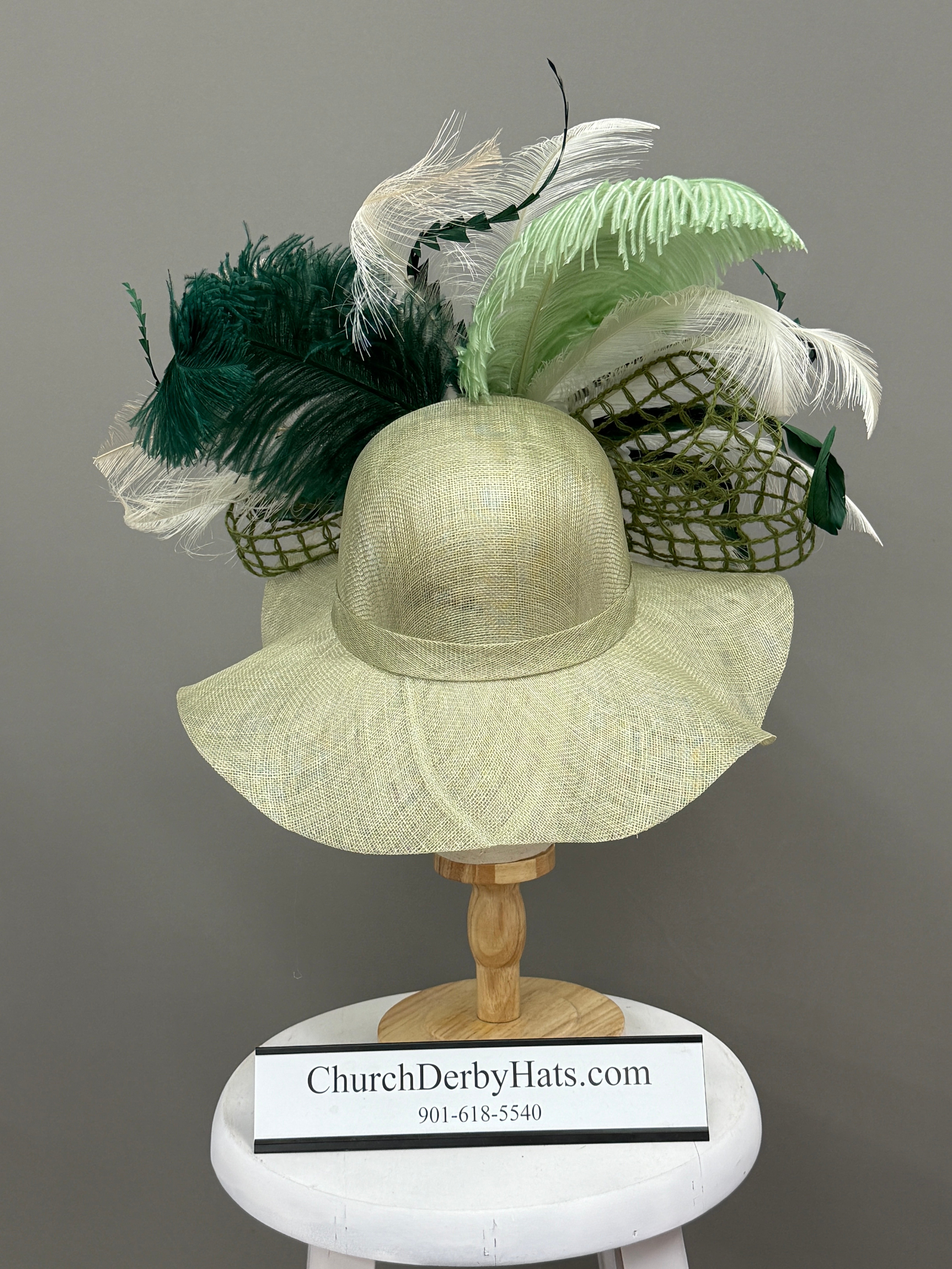 Sage - Kentucky Derby Hat