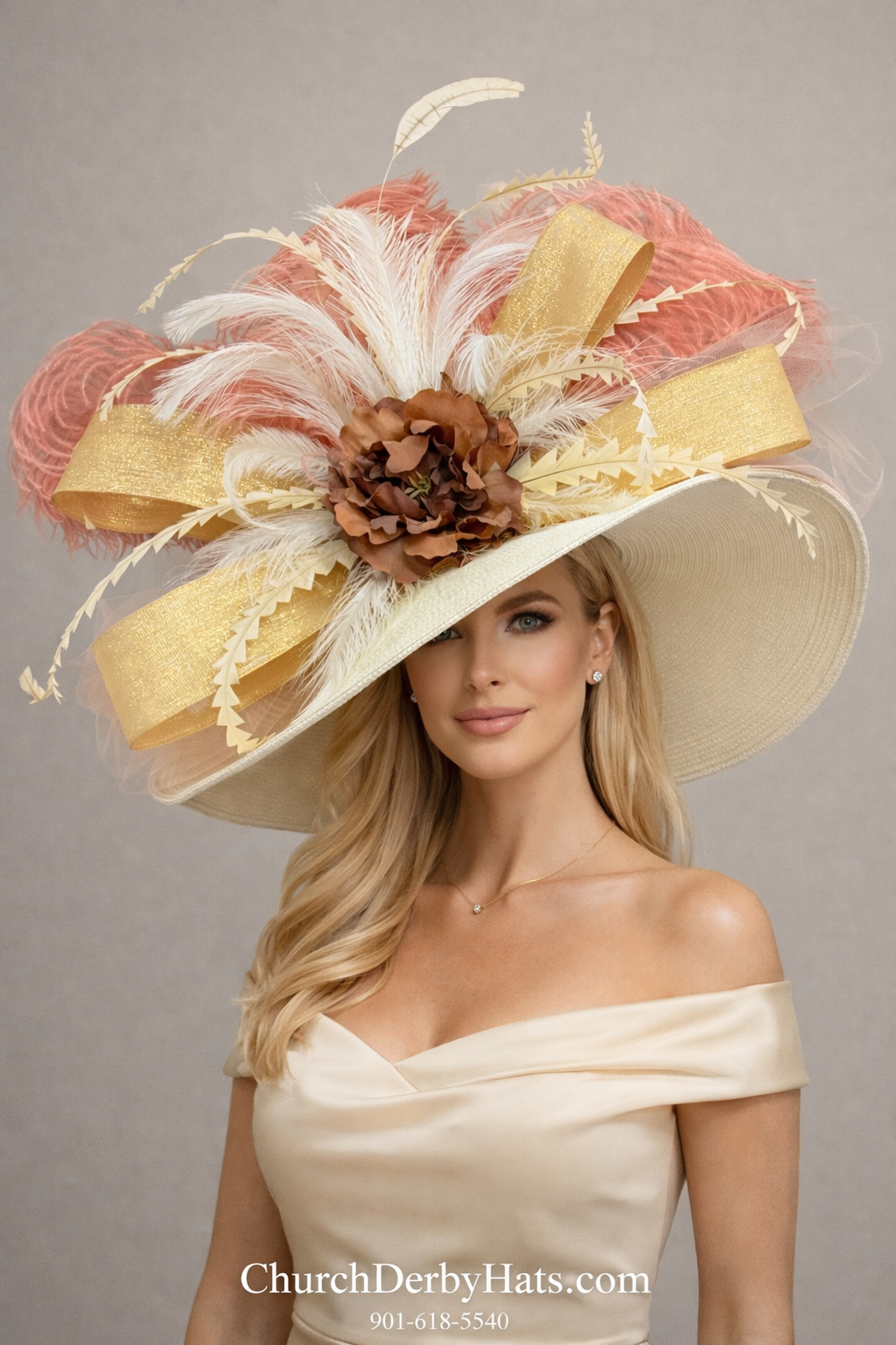 Paige Grace  - Kentucky Derby Hat