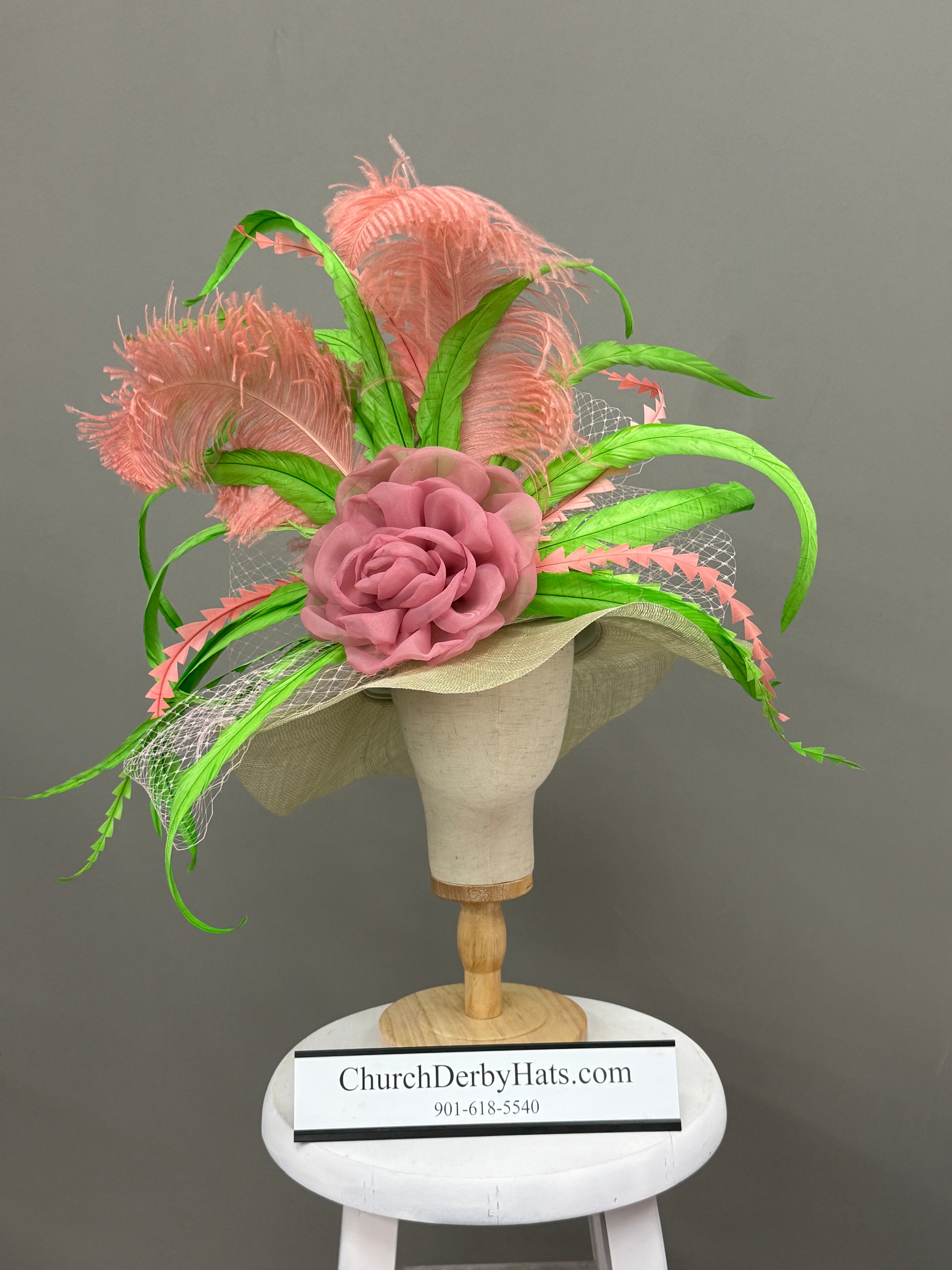 Sage - Kentucky Derby Hat