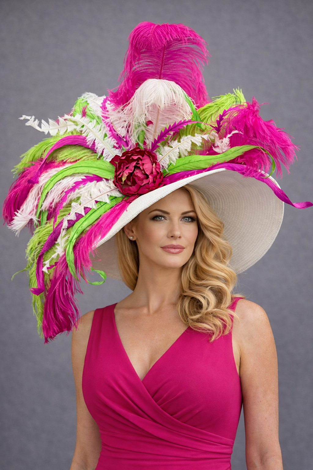 Oaks Beauty - Kentucky Derby Hat