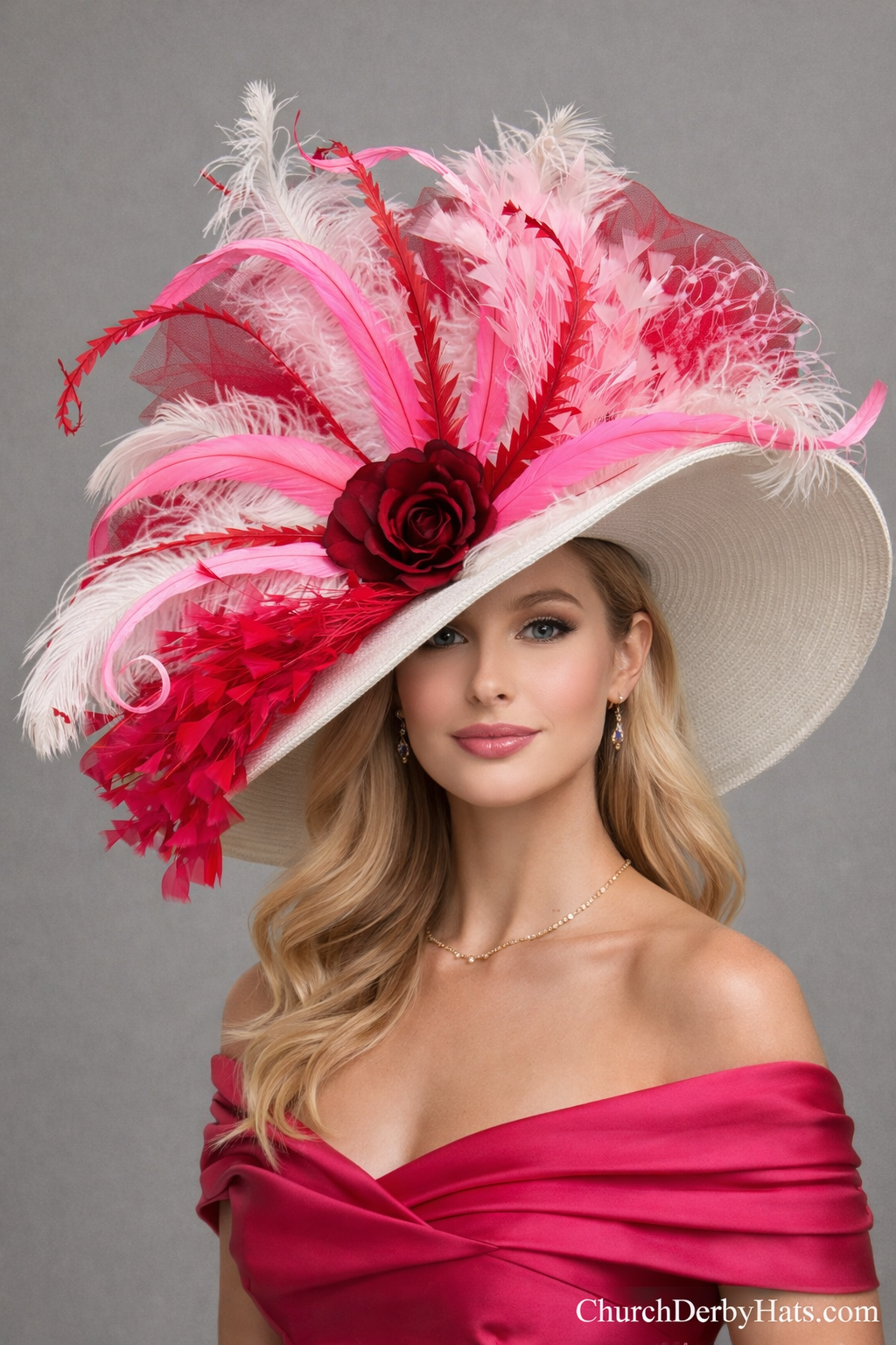 Derby Rose - Kentucky Derby Hat