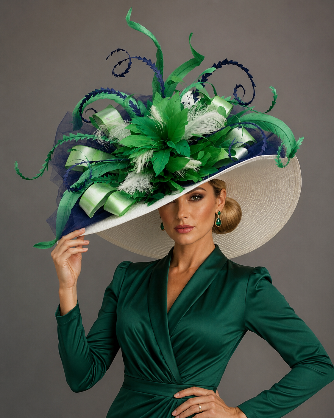 Envy - Kentucky Derby Hat - Church Hat