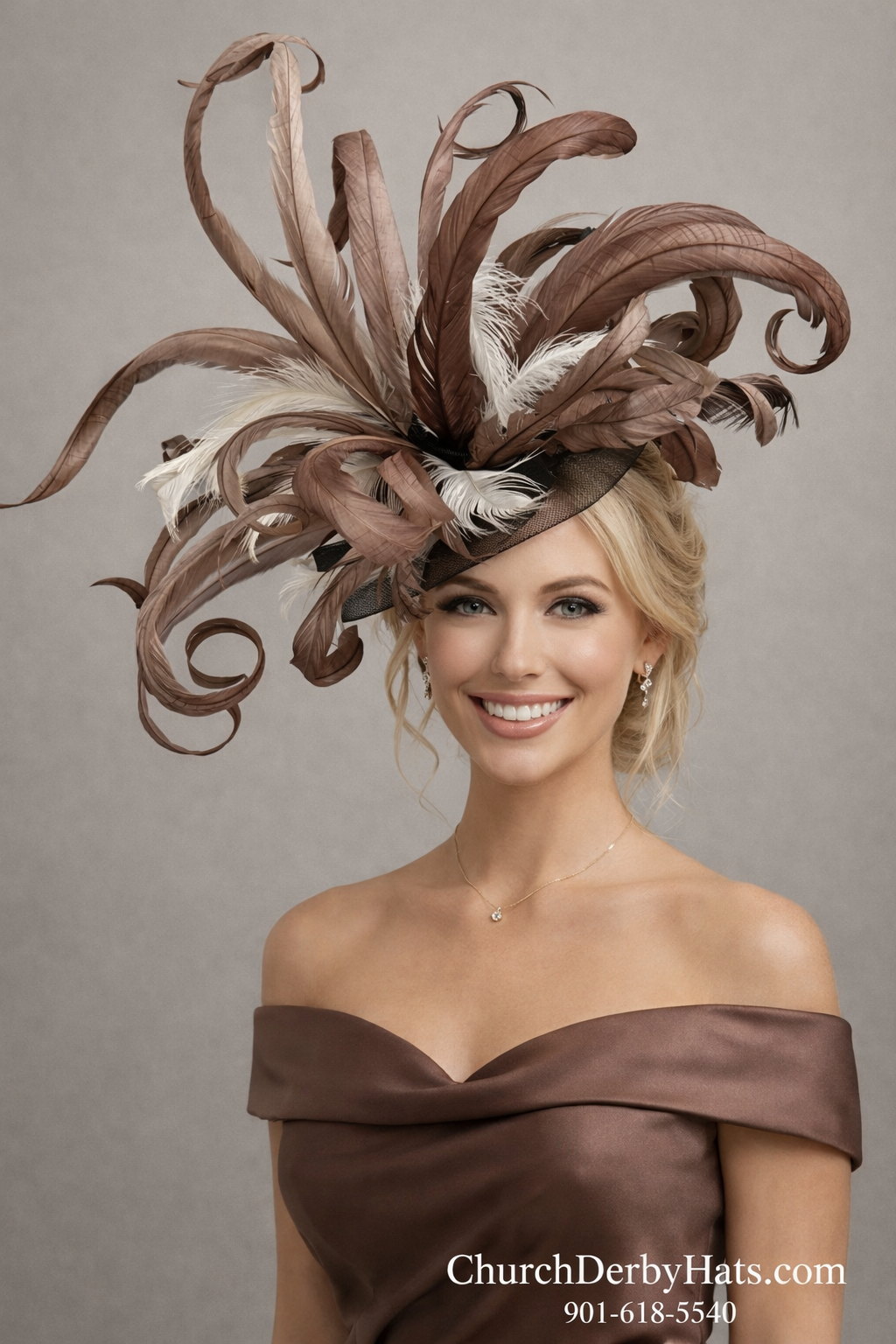 Chocolate - Kentucky Derby Hat