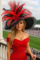 Classic Derby Red Black Silver