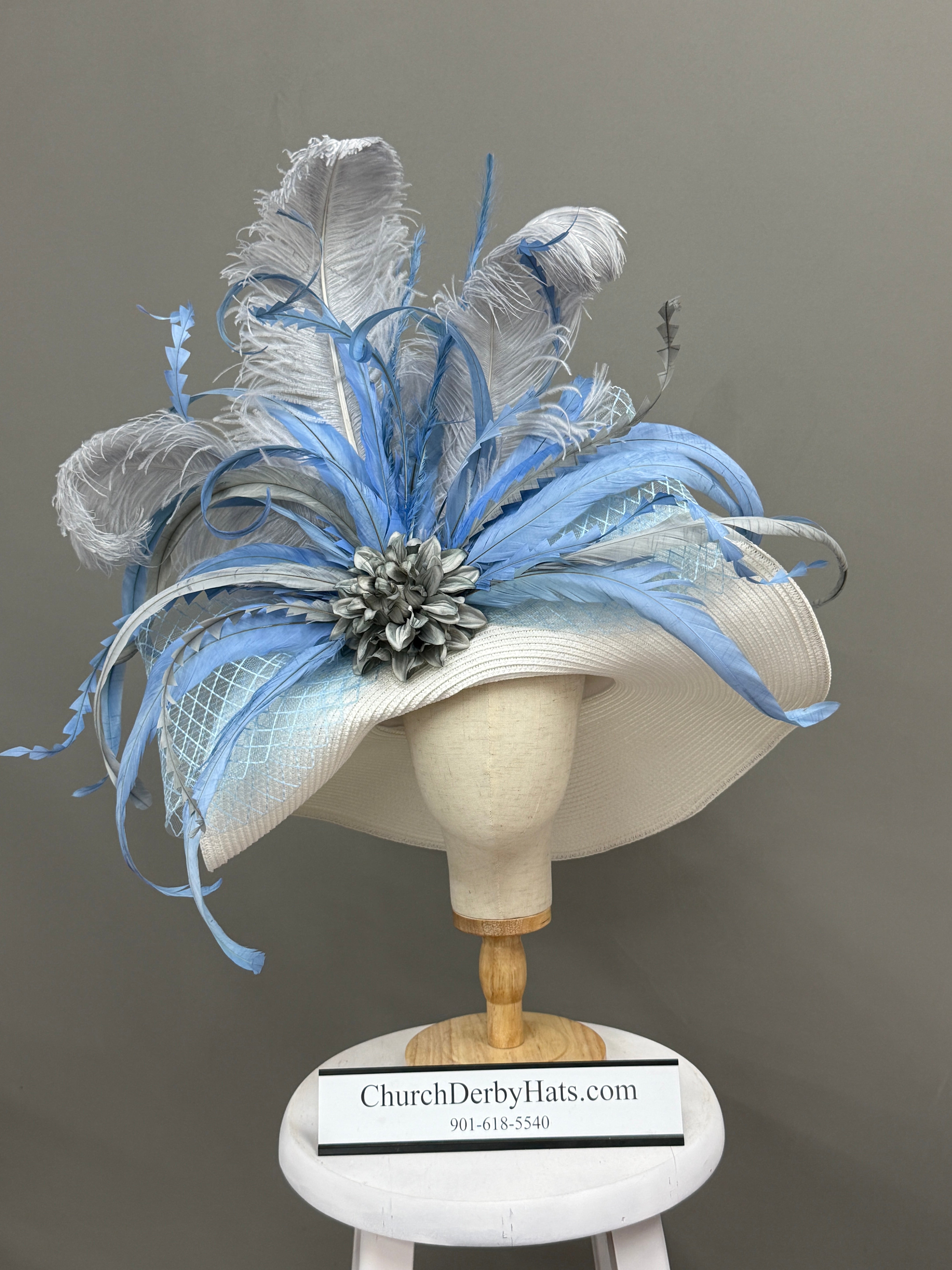 Patricia Blue - Kentucky Derby Hat