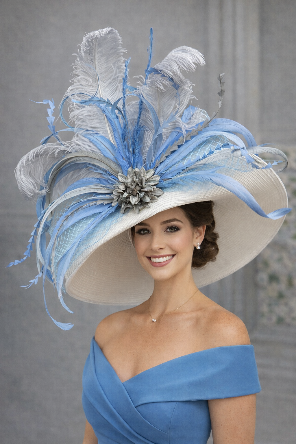 Patricia Blue - Kentucky Derby Hat