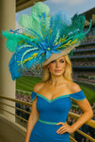 Blue Diamond Fascinator