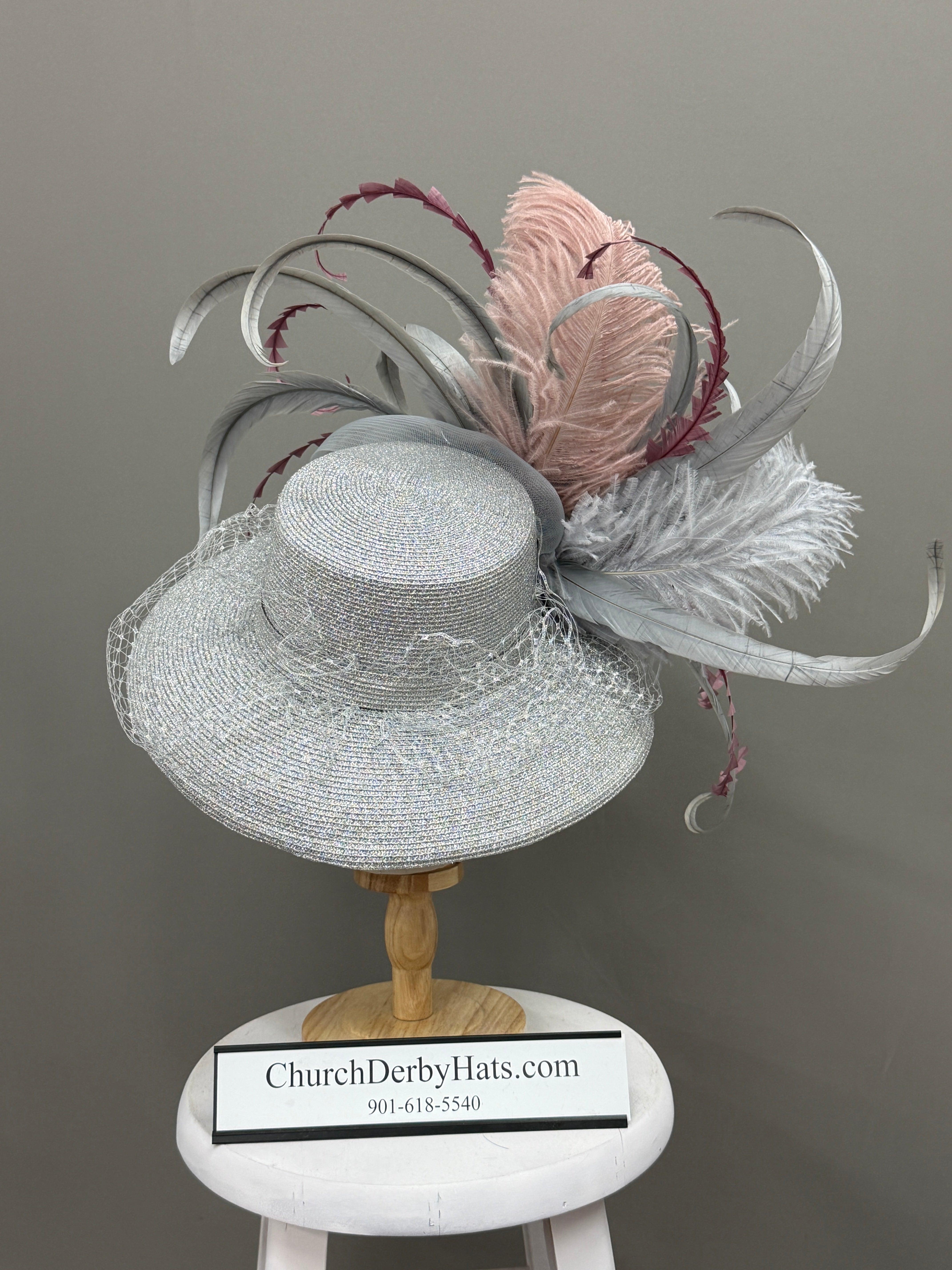 Silverina - Kentucky Derby Hat