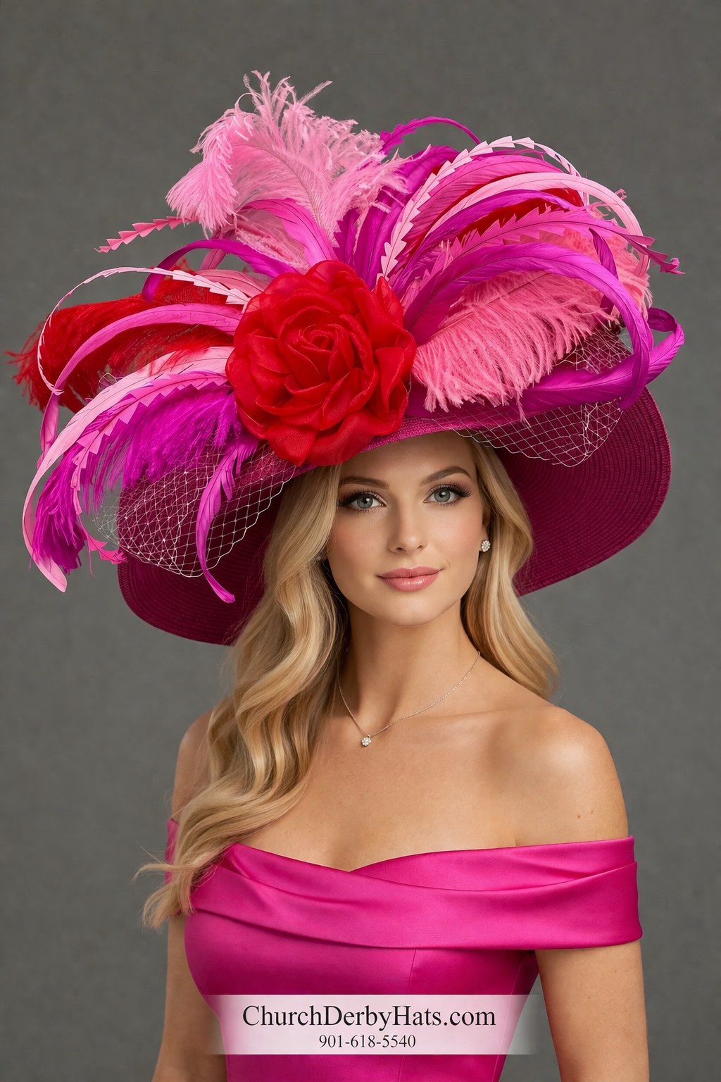 Jenna Pink - Kentucky Derby Hat