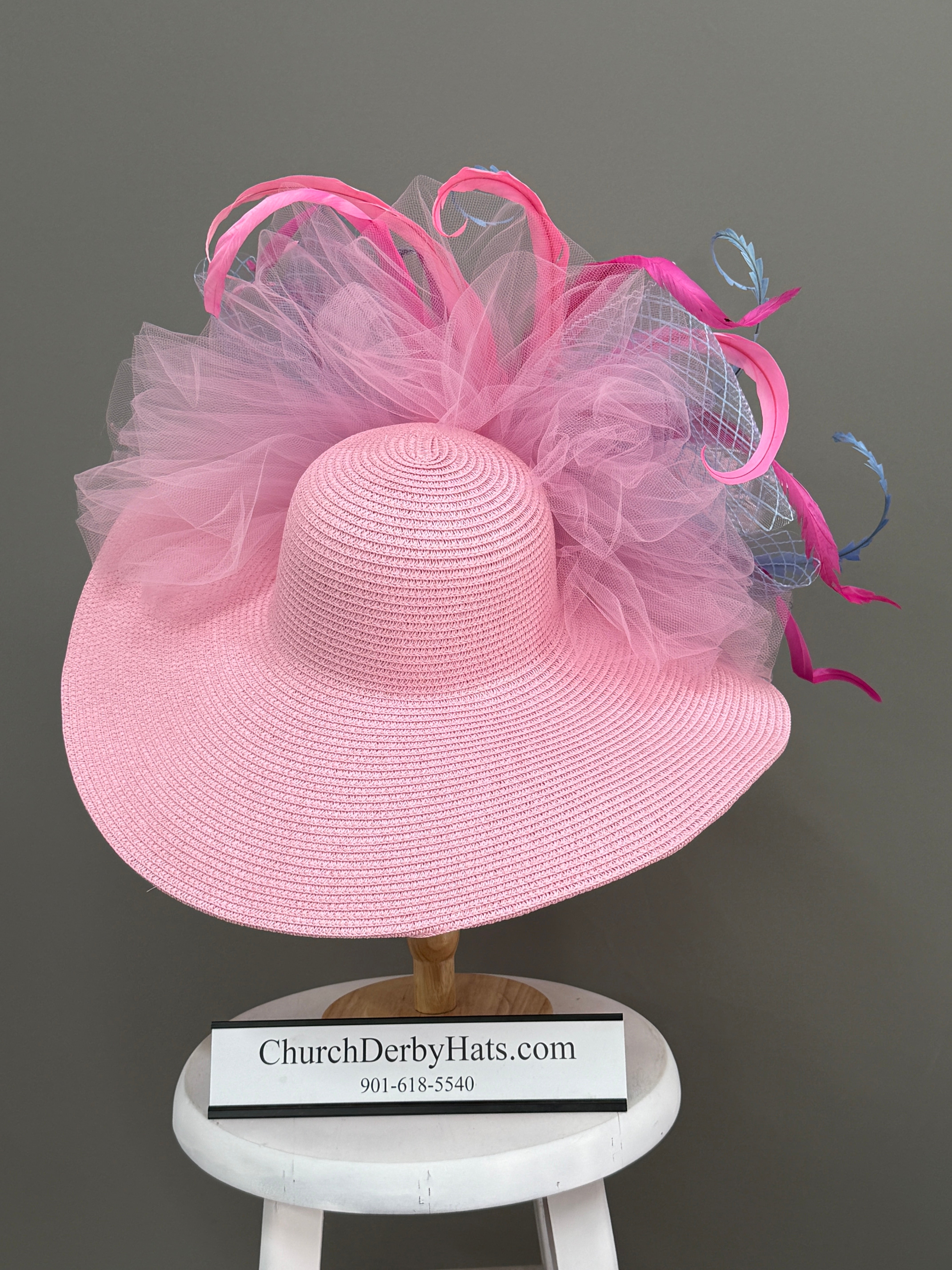 Becky Pink - Kentucky Derby Hat