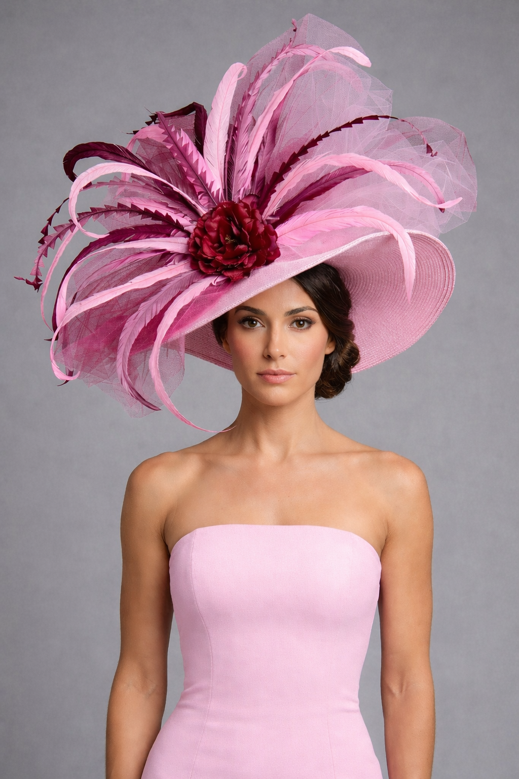Katie Pink - Kentucky Derby Hat
