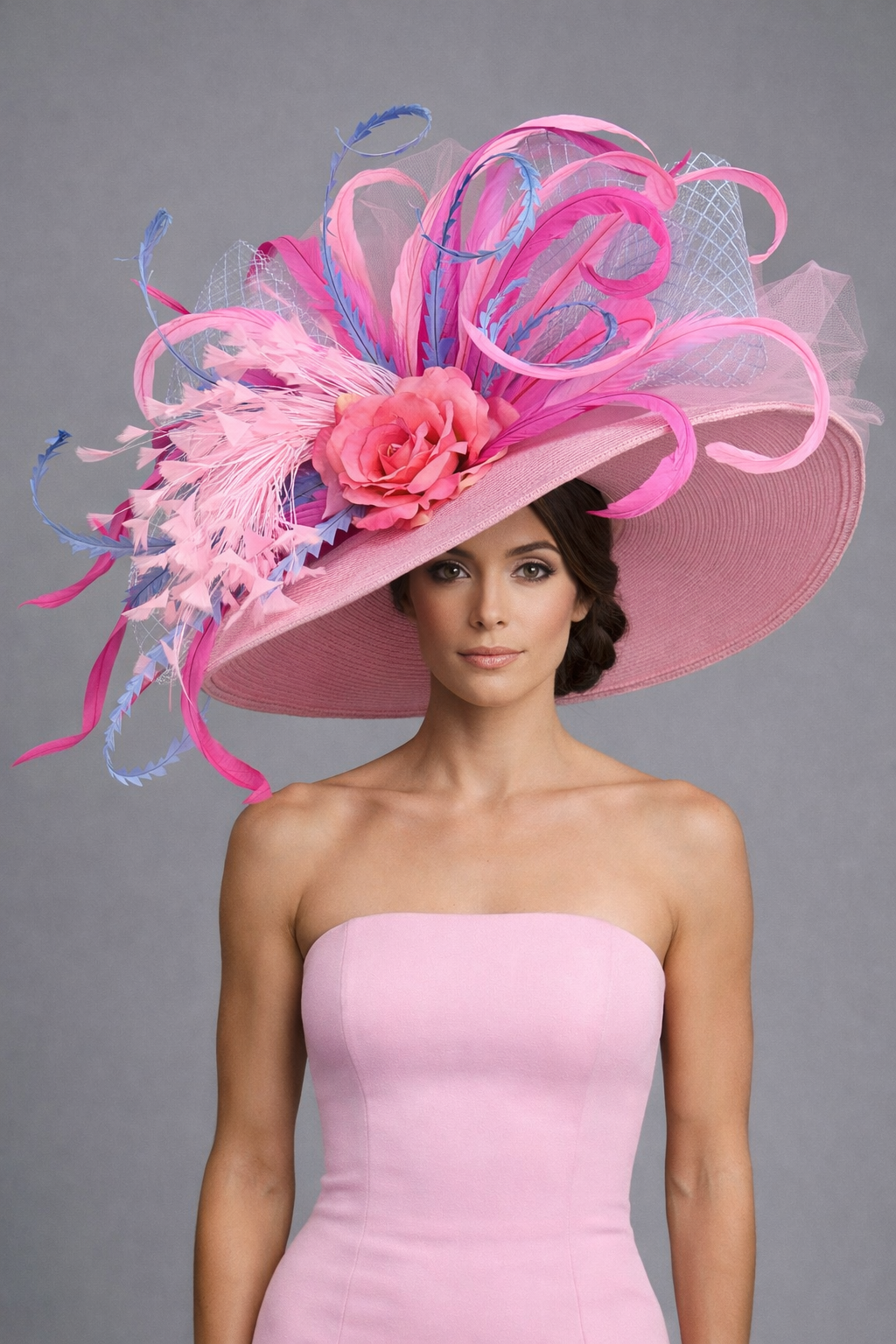 Becky Pink - Kentucky Derby Hat