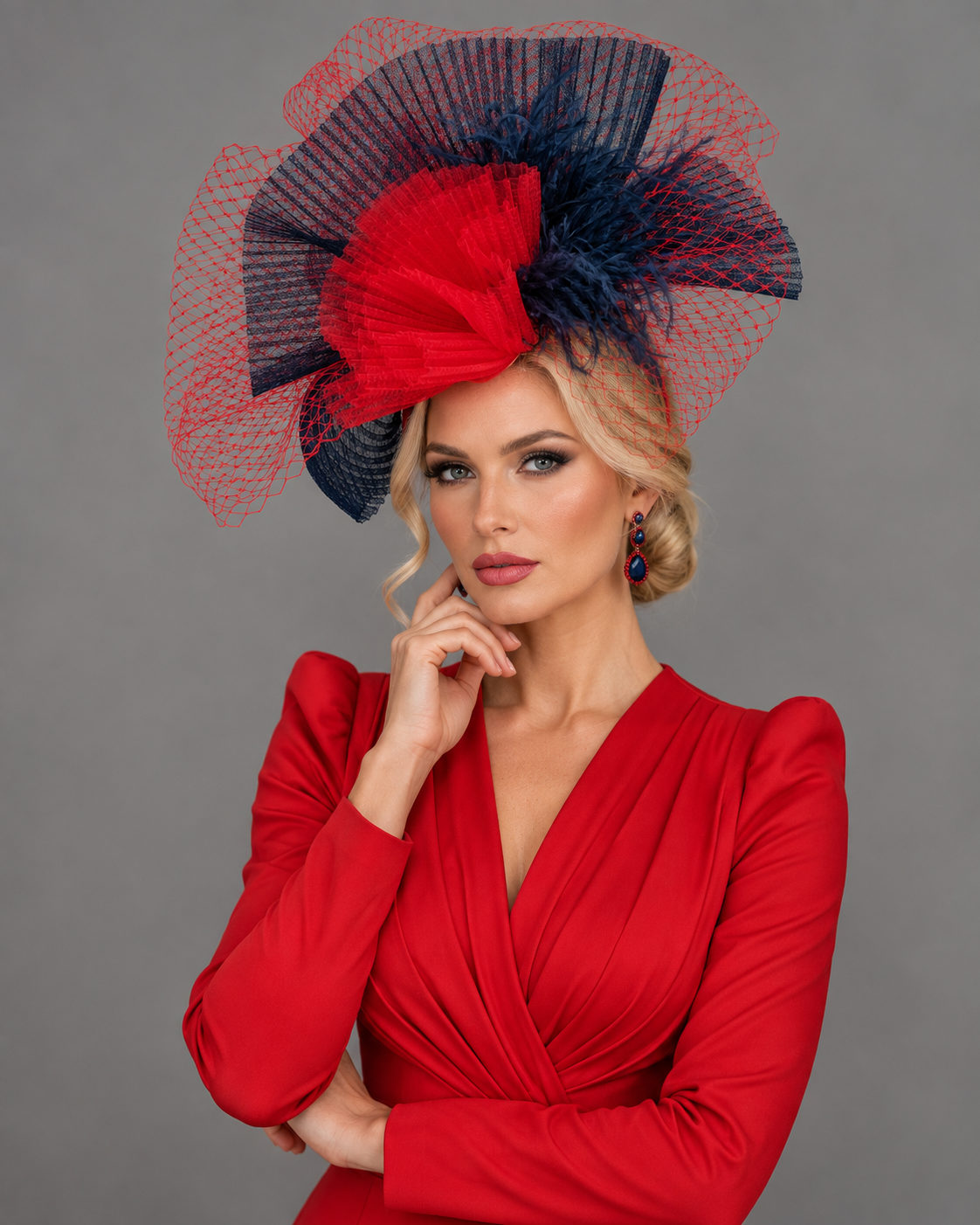 Power Play - Kentucky Derby Hat - Fascinator