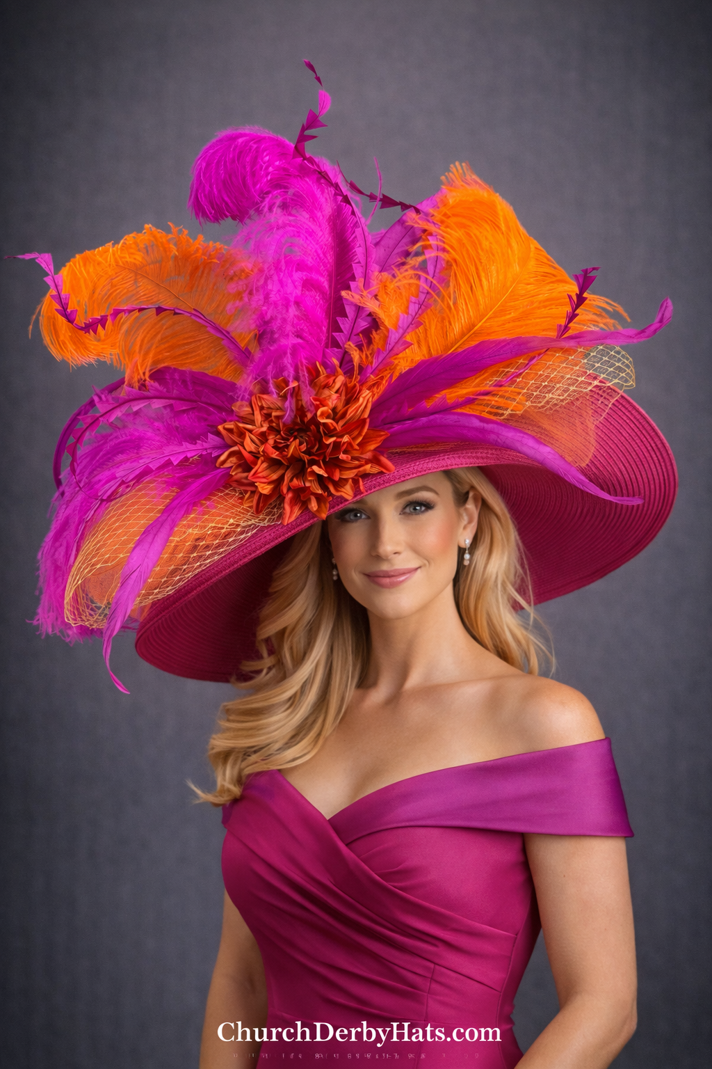 Jewel Tone - Kentucky Derby Hat