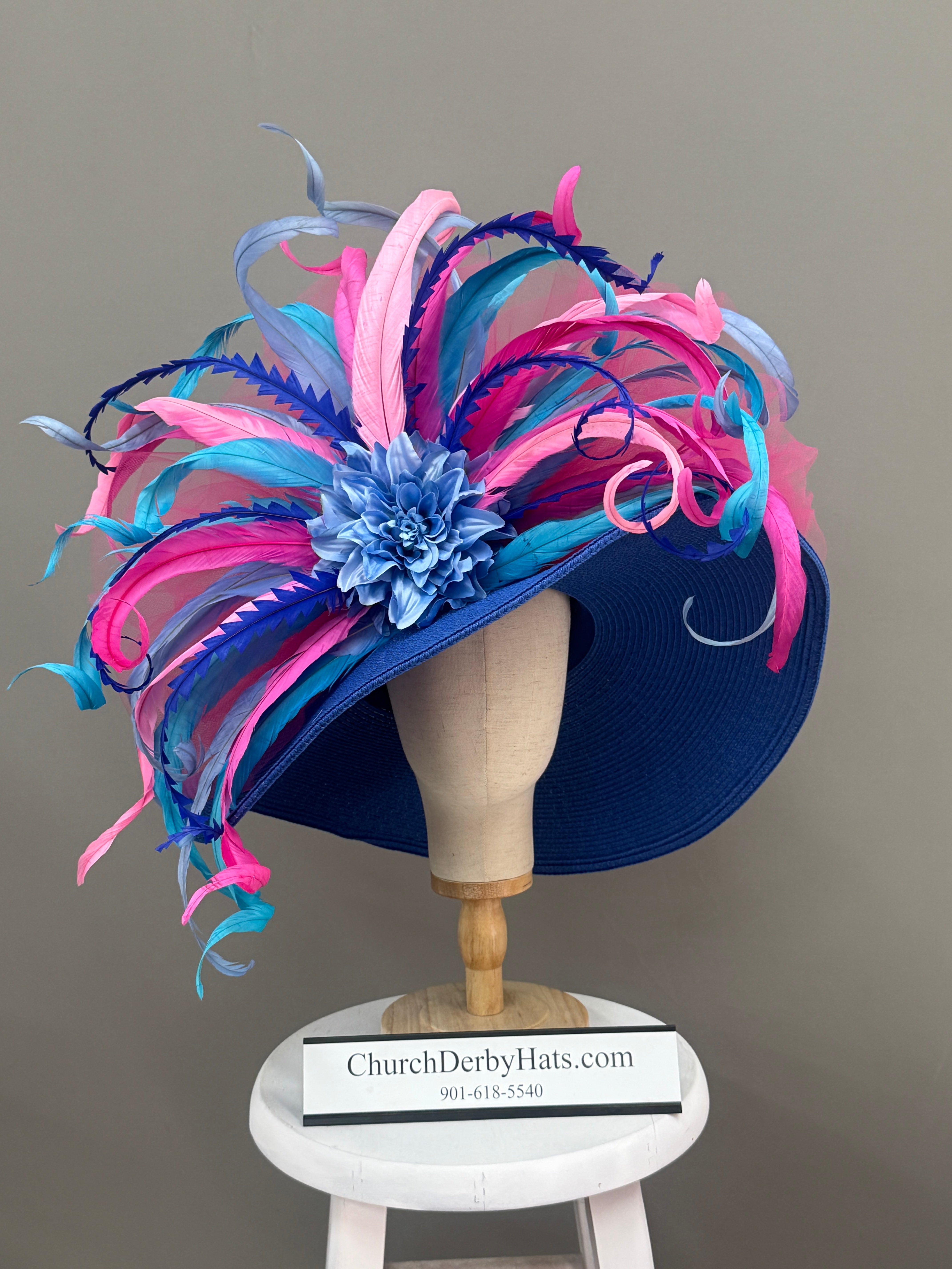 Bridget Blue - Kentucky Derby Hat