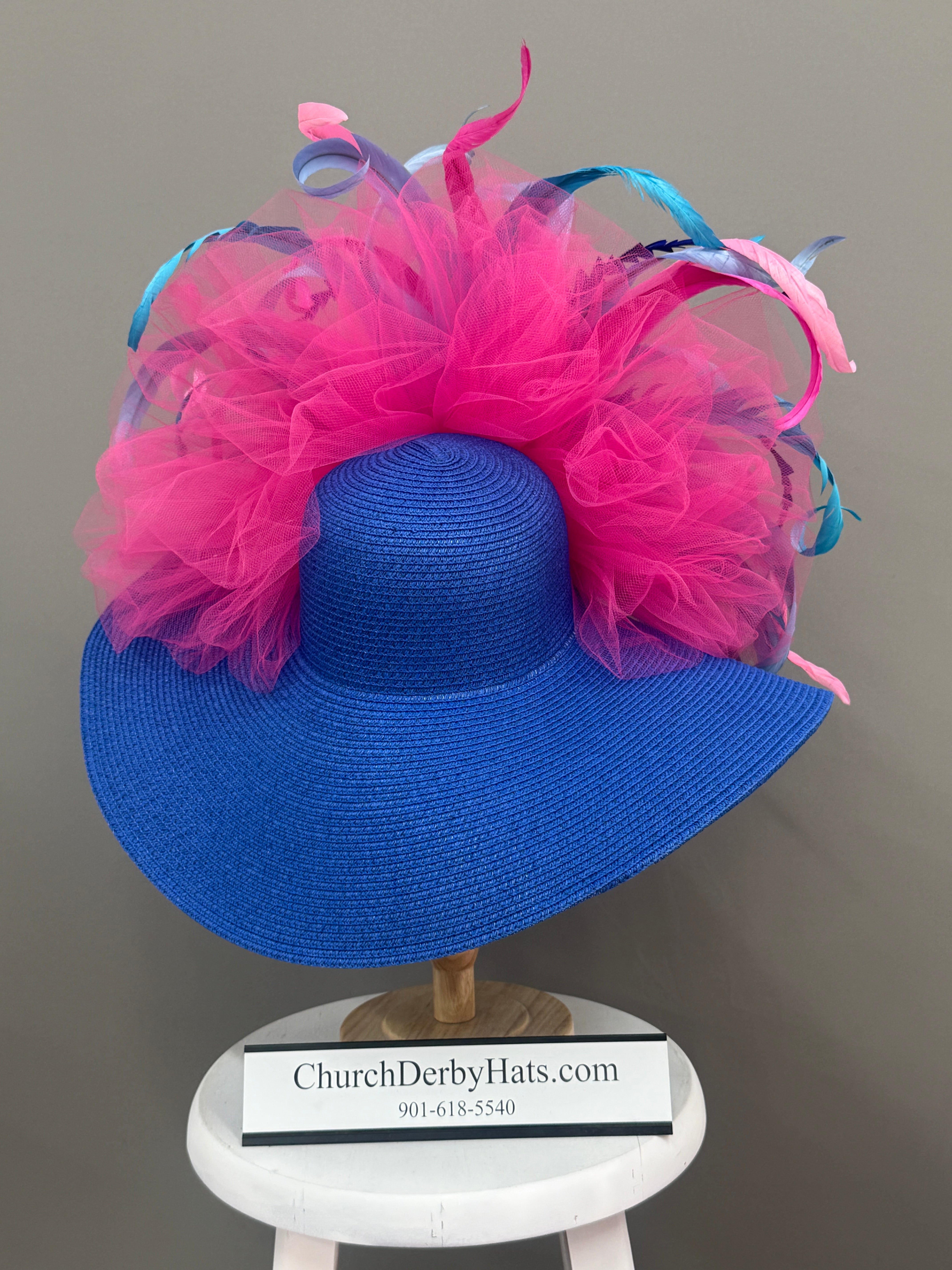 Bridget Blue - Kentucky Derby Hat