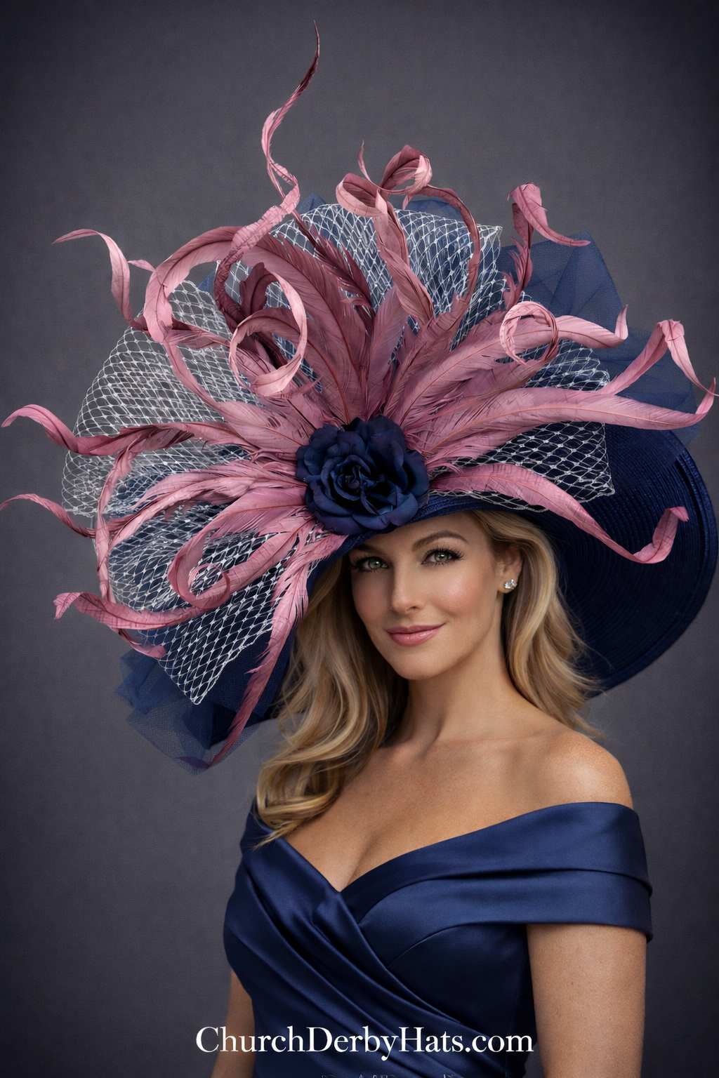 Nina Navy - Kentucky Derby Hat