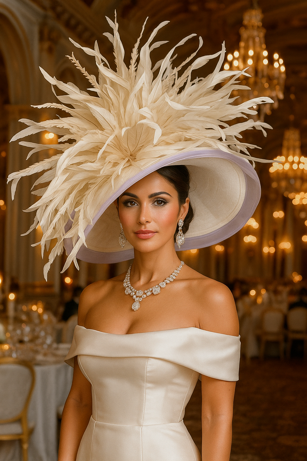 Vinzetta Couture 1 - Luxury Kentucky Derby Hat
