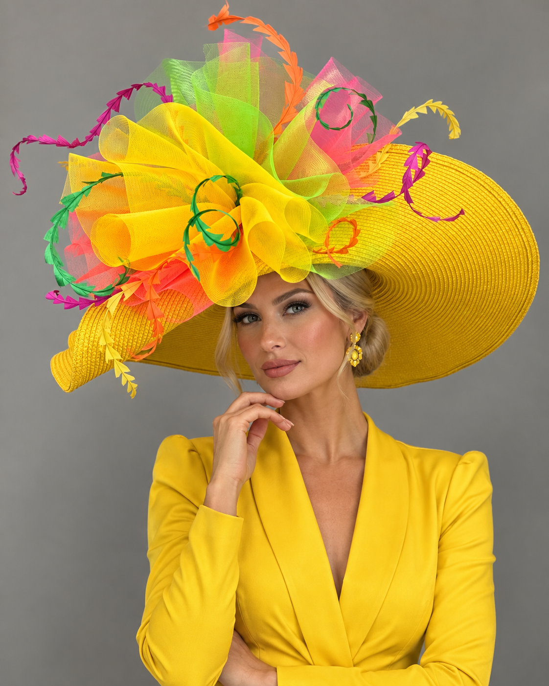 Party Girl - Kentucky Derby Hat - Church Hat