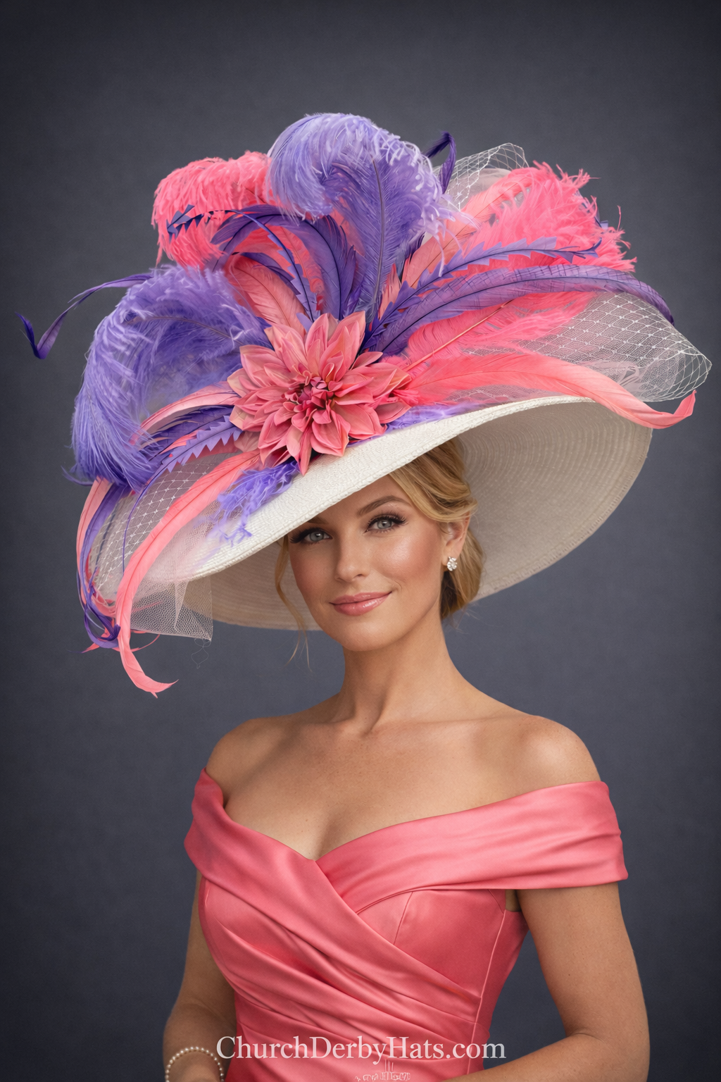 Jenna Pink - Kentucky Derby Hat