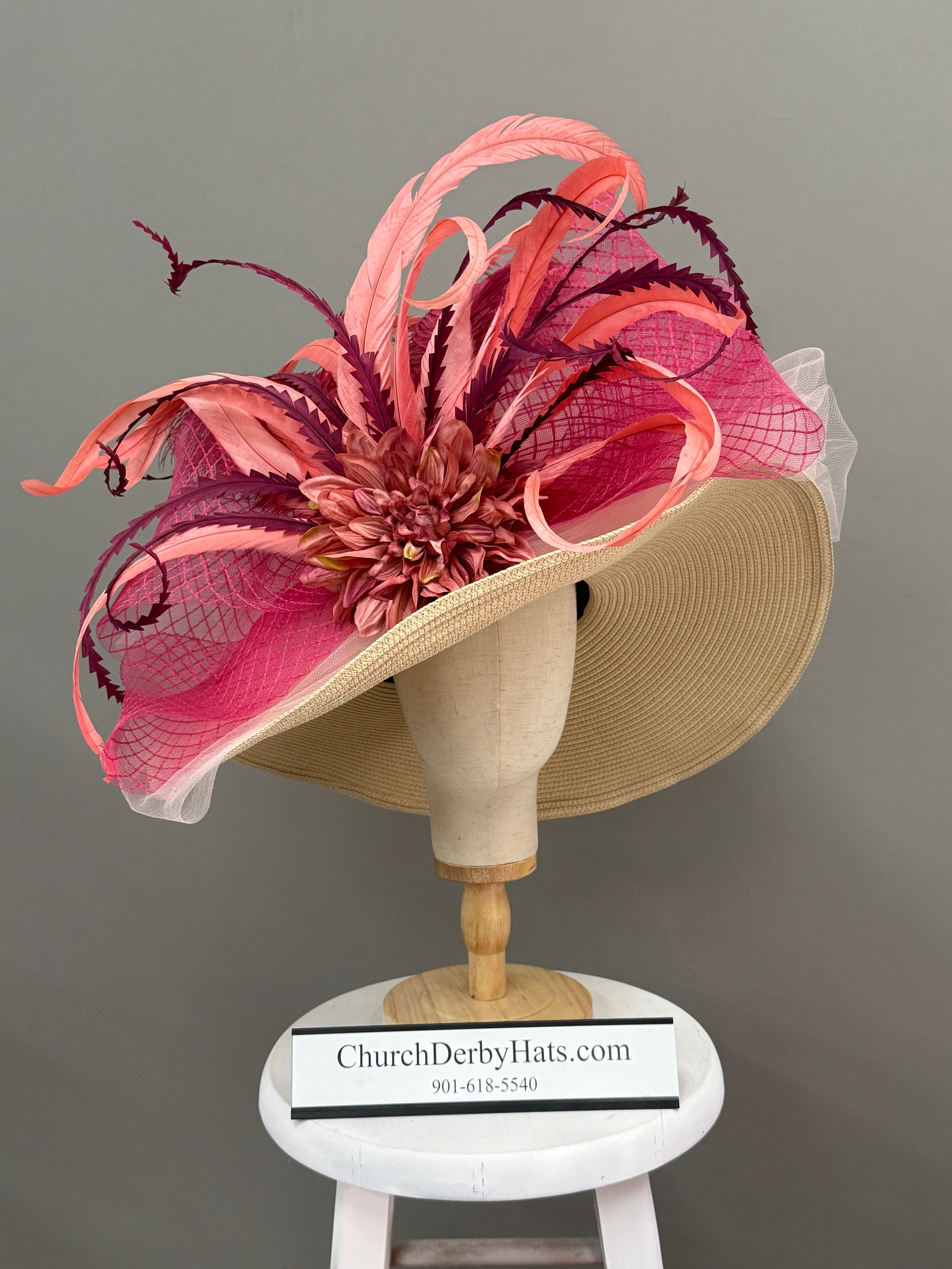 Marie - Kentucky Derby Hat