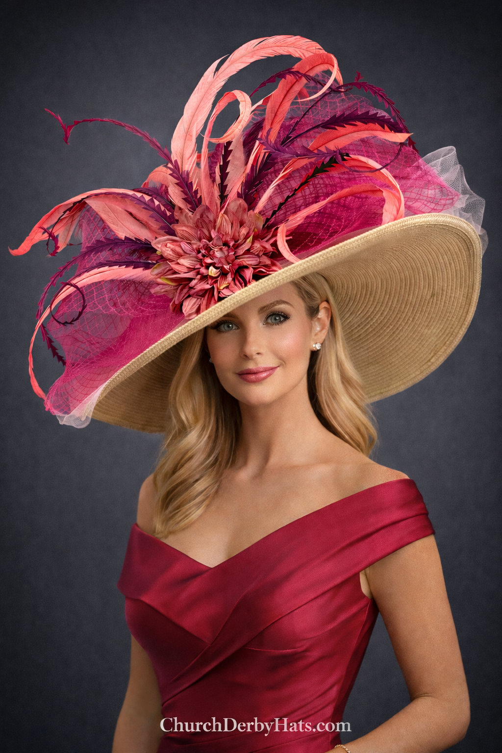 Marie - Kentucky Derby Hat