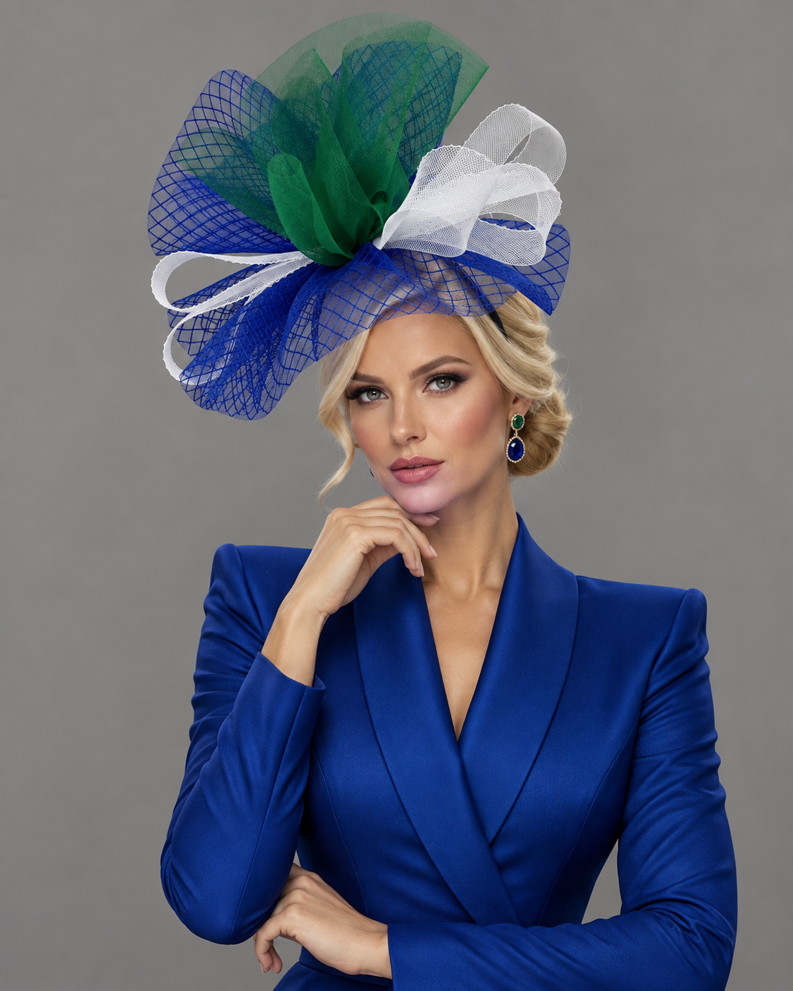Farrah Fascinator on Headband