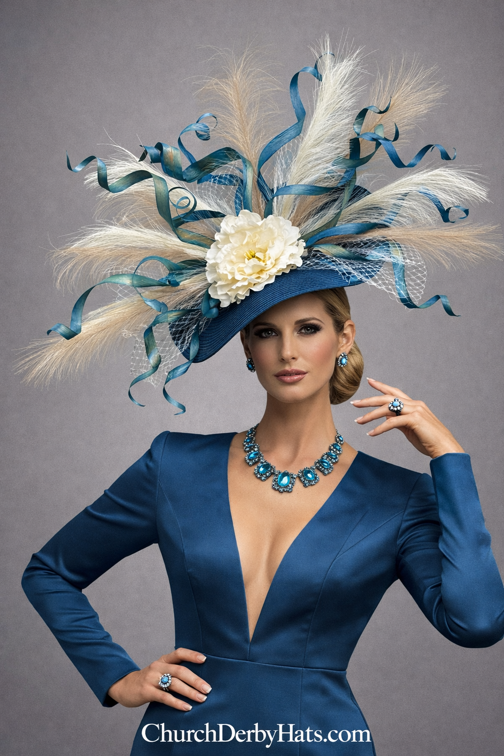 Jewel Tone - Kentucky Derby Hat