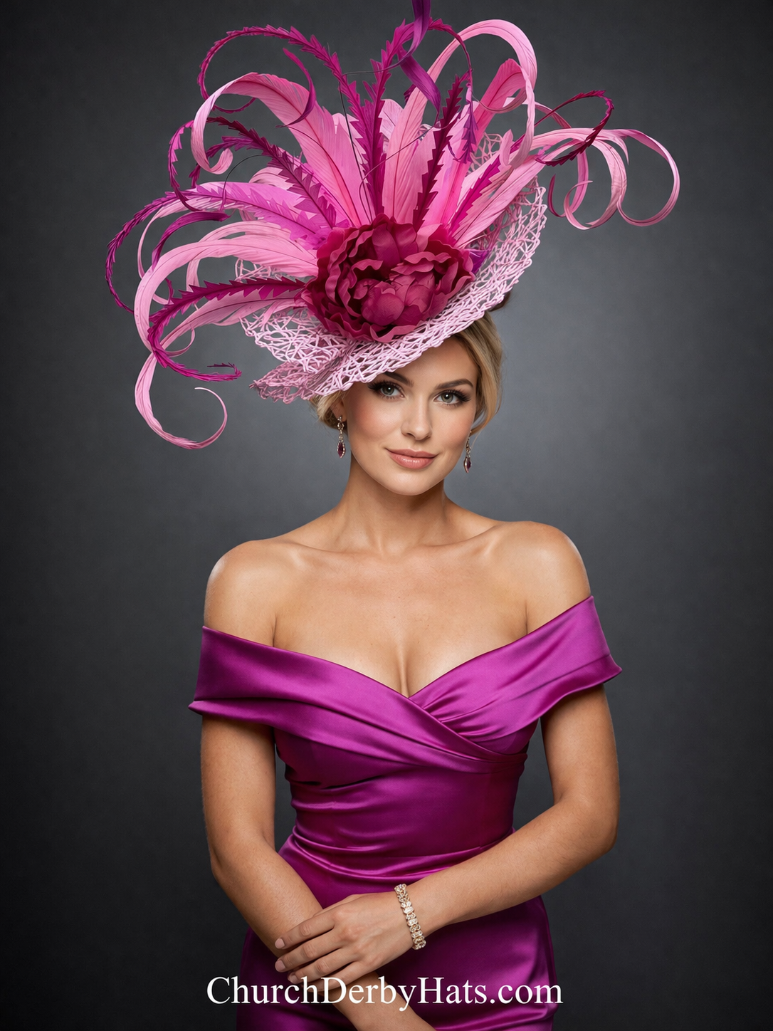Samantha Fascinator - Kentucky Derby Hat