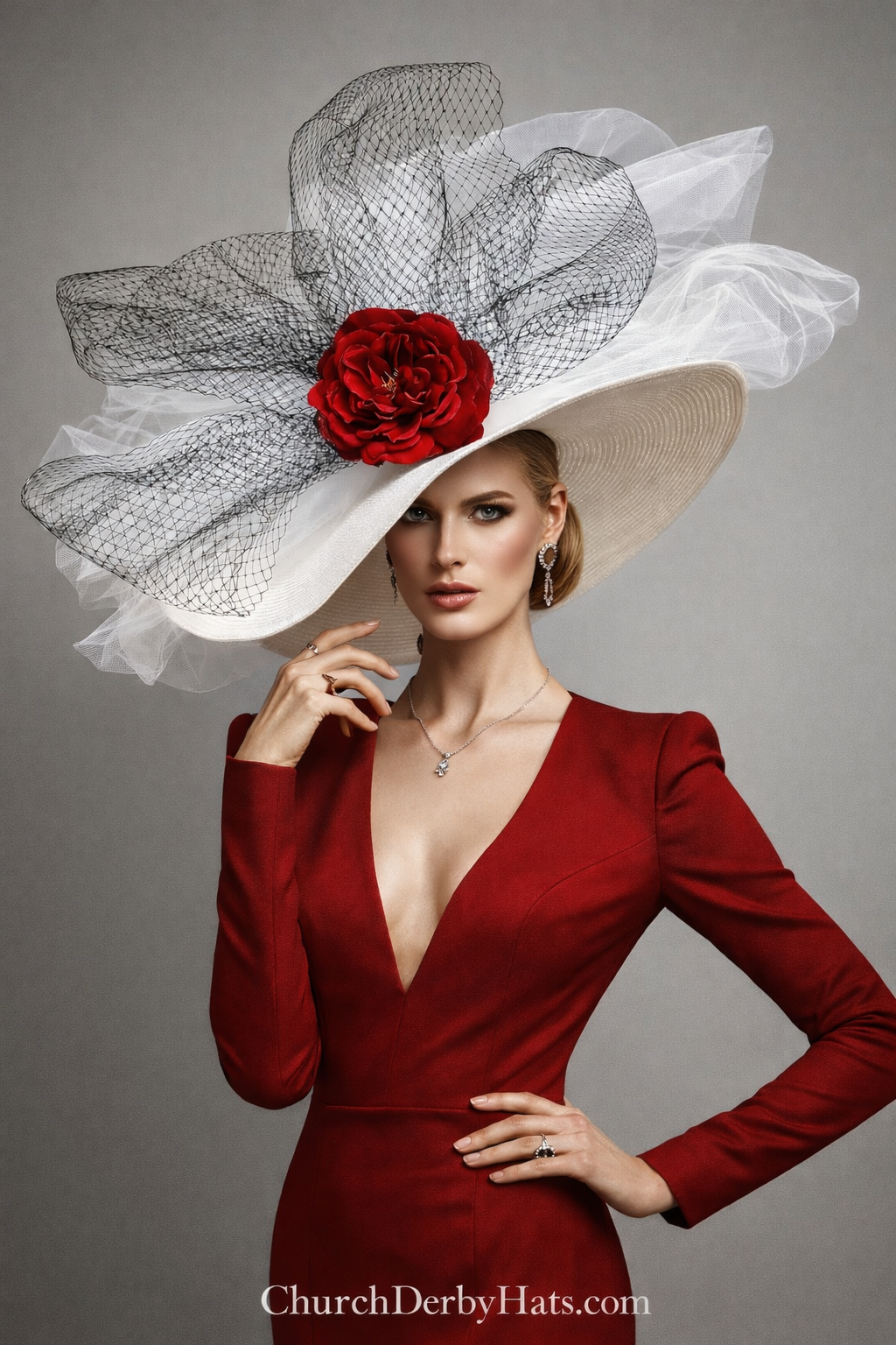 The Duchess of Rosset - Kentucky Derby Hat