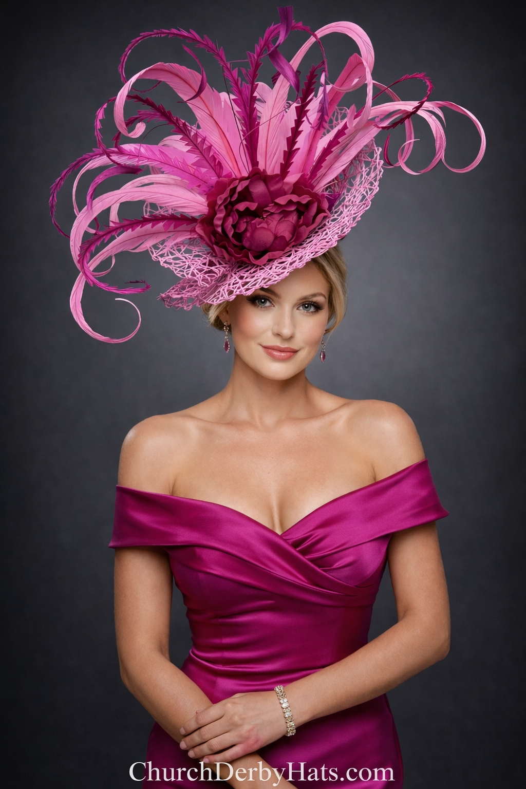 Samantha Fascinator - Kentucky Derby Hat