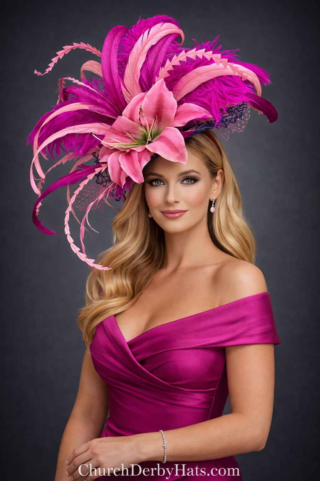Lilly Oaks Fascinator - Kentucky Derby Hat