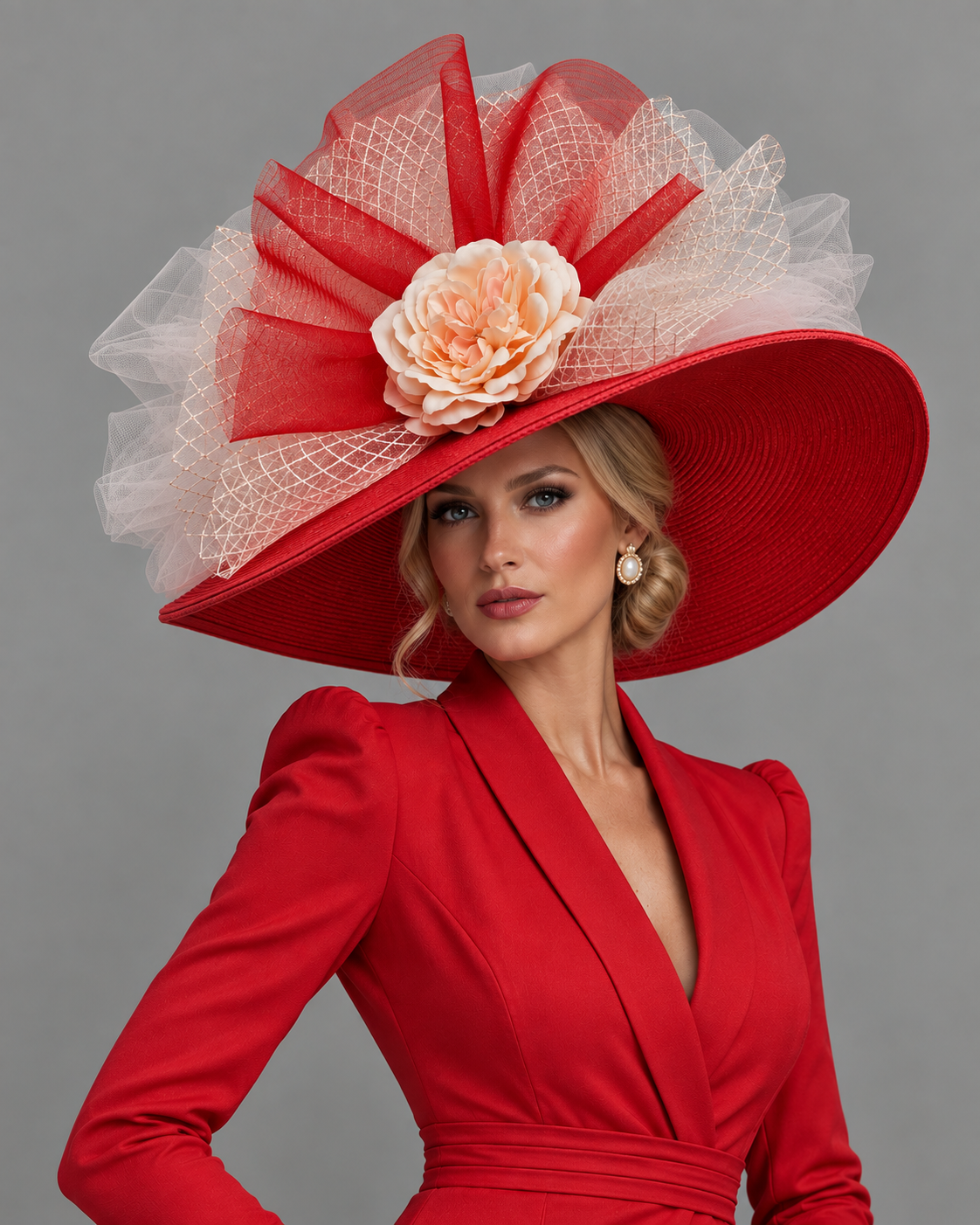 Firecracker - Kentucky Derby Hat - Church Hat