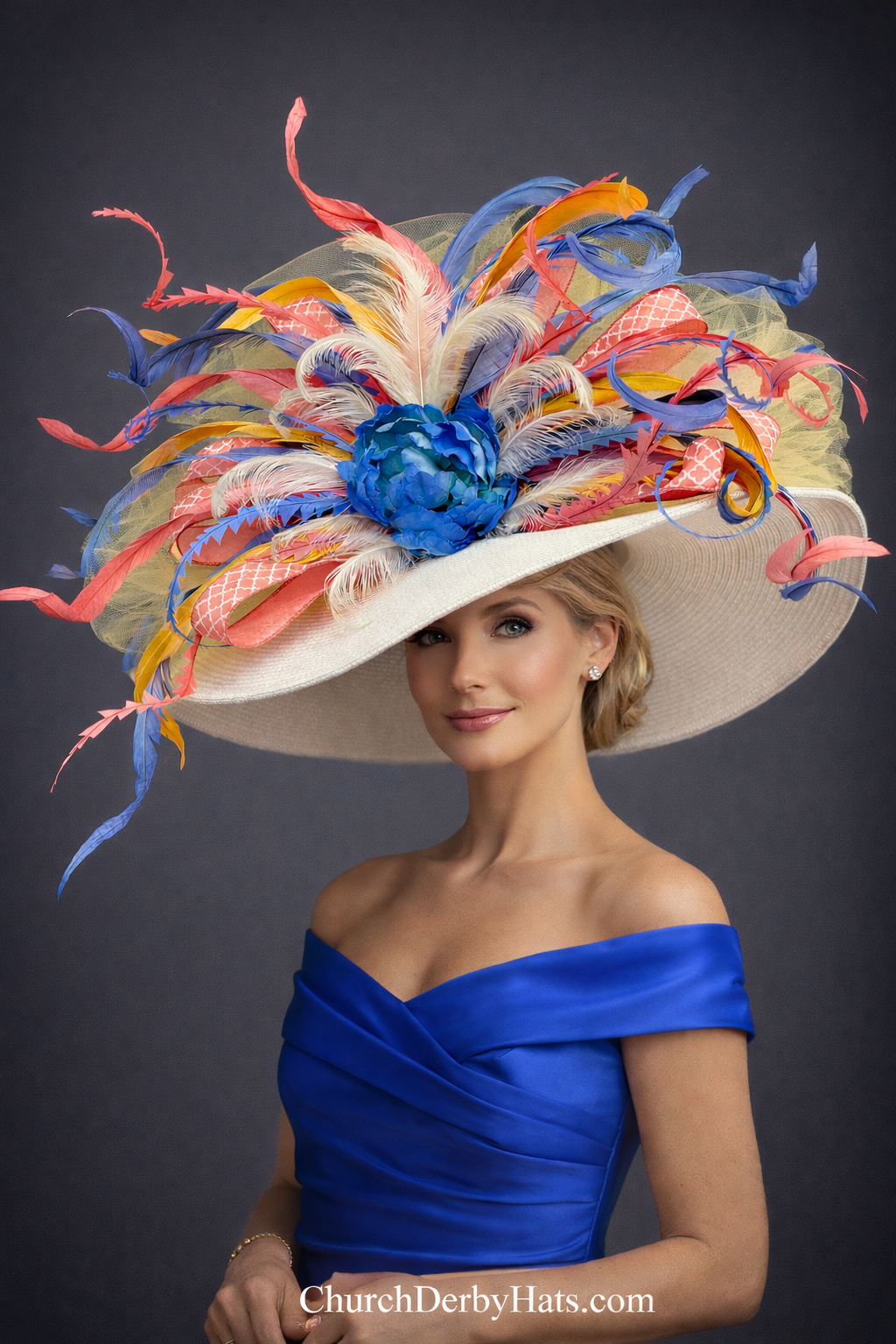 Lilah Jade - Kentucky Derby Hat