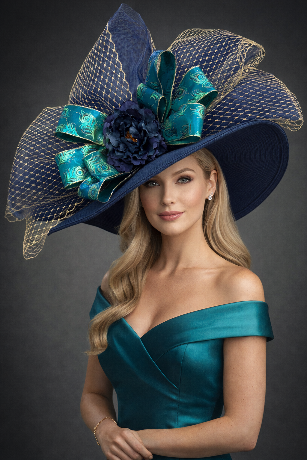 Mermaid - Kentucky Derby Hat