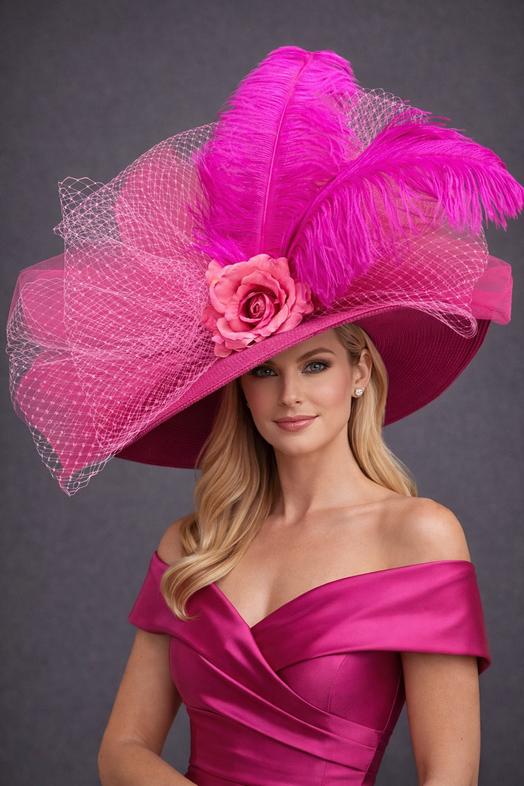 Nina Pink - Kentucky Derby Hat