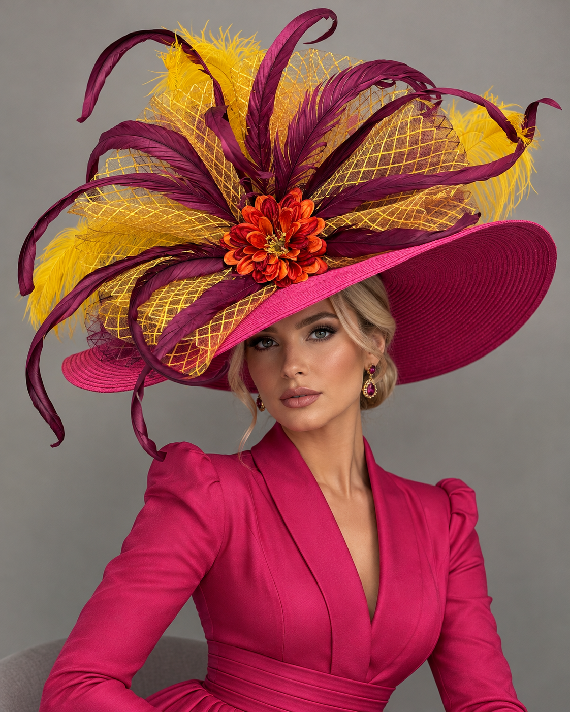 Olivia Pink - Kentucky Derby Hat